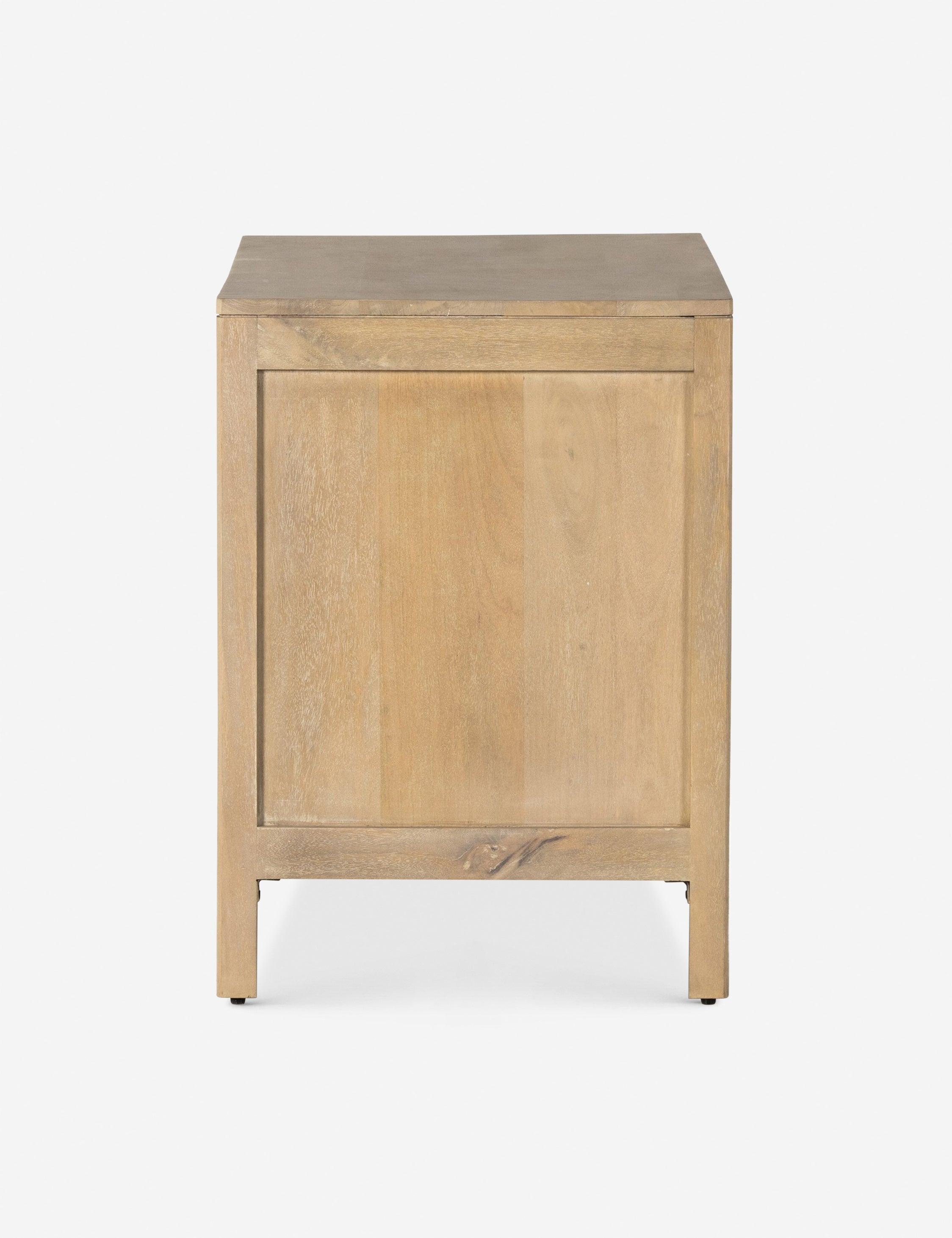 Hannah 3-Drawer Nightstand - Natural