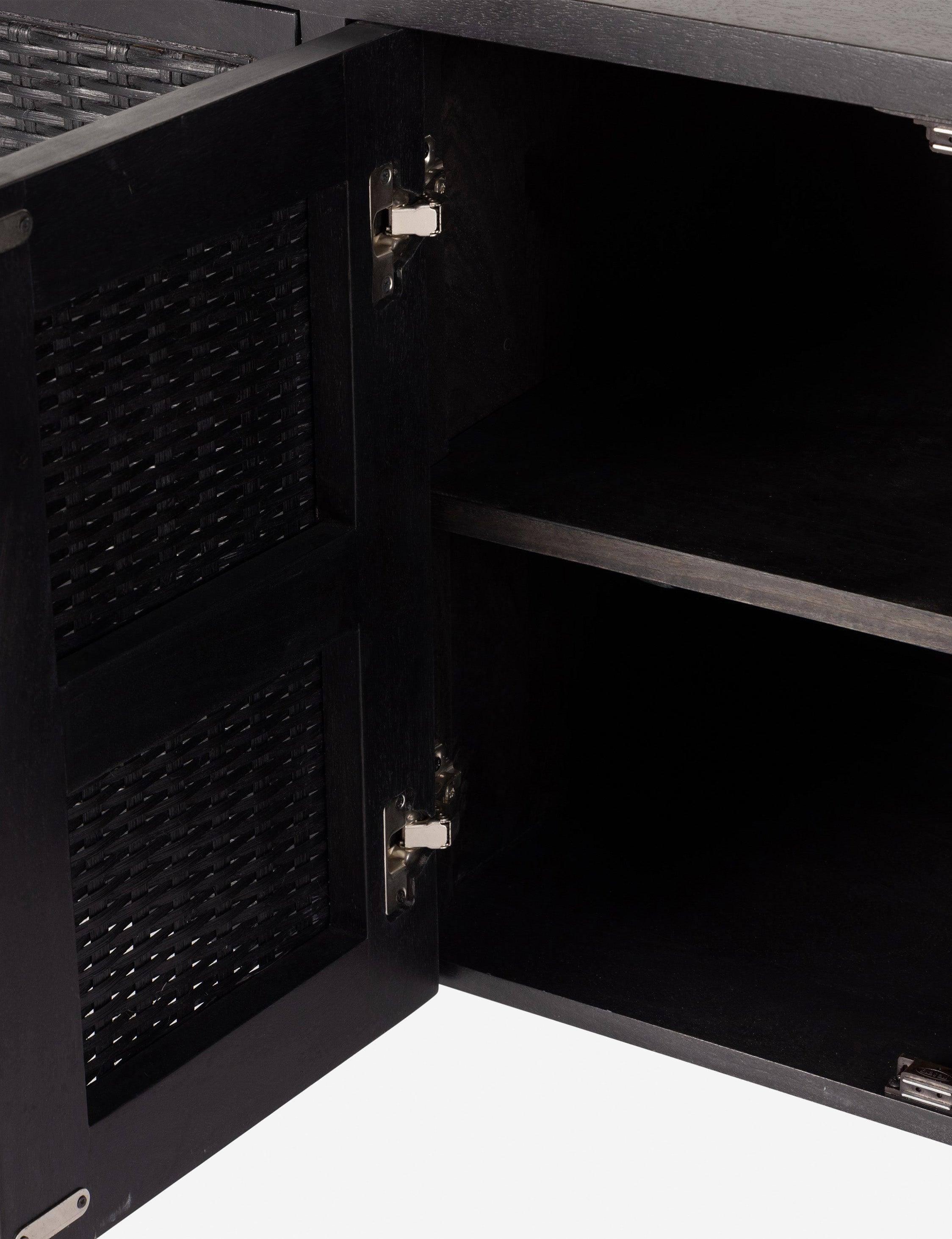 Isaura Media Console - Black