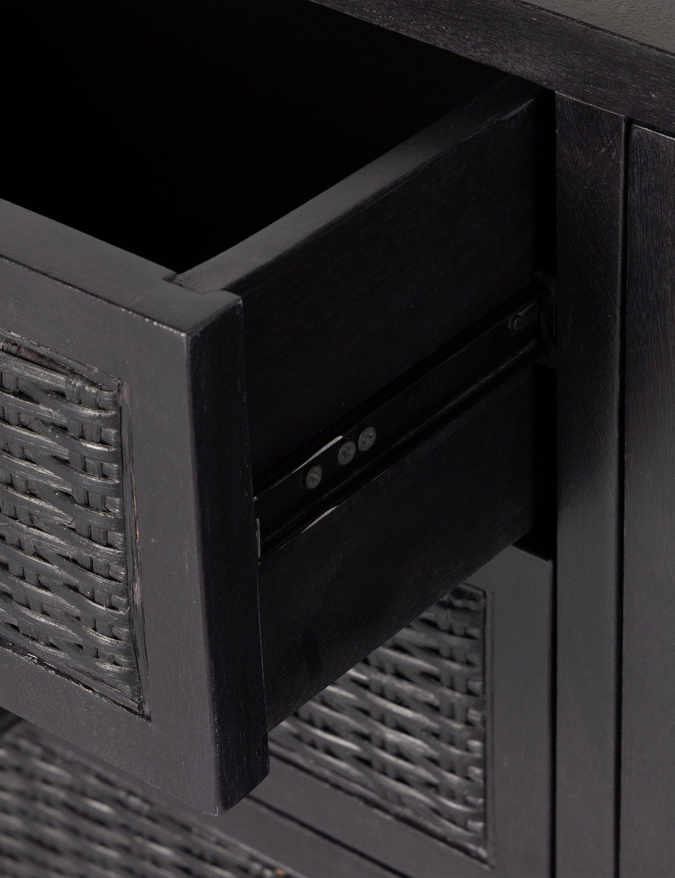 Isaura Media Console - Black