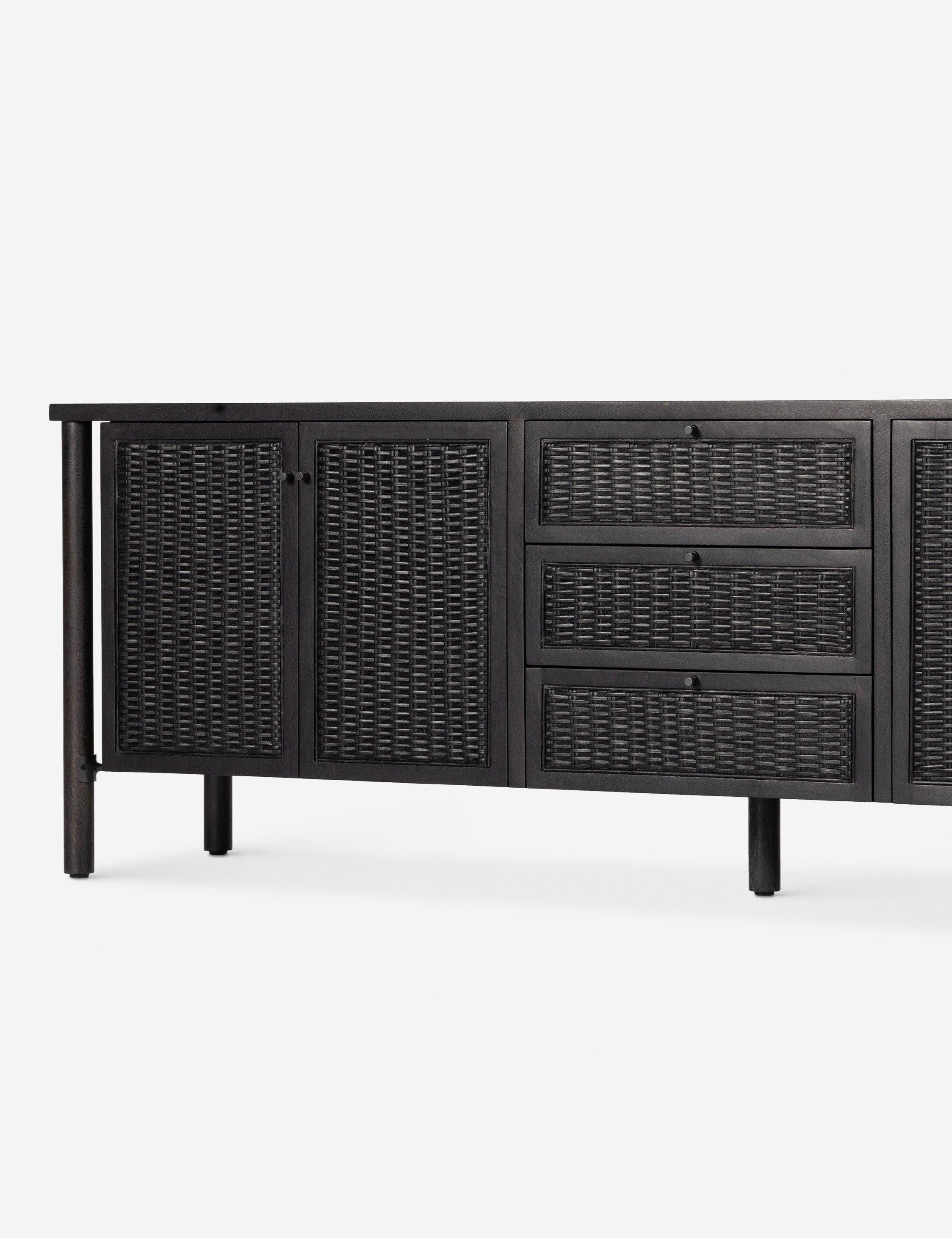 Isaura Media Console - Black