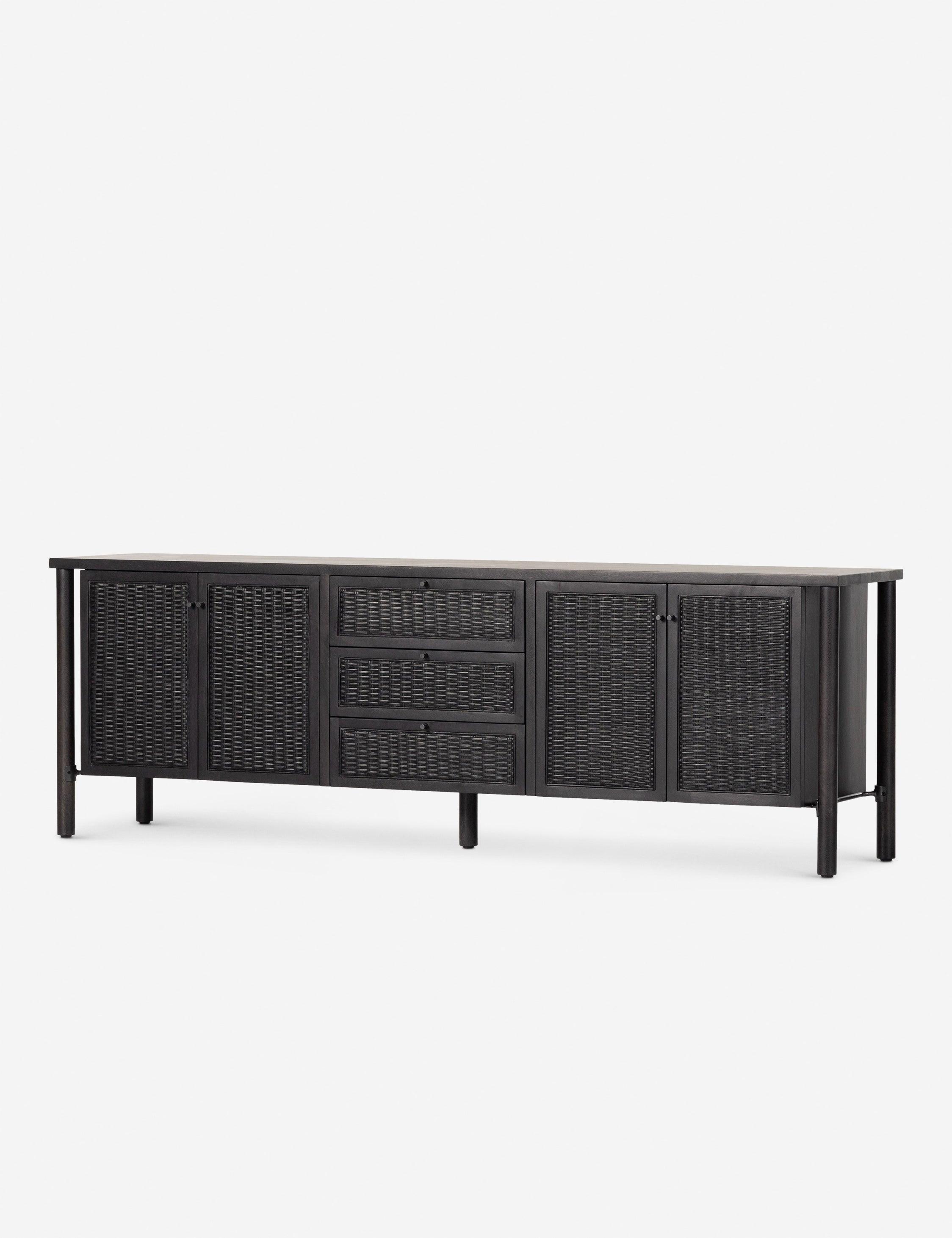 Isaura Media Console - Black