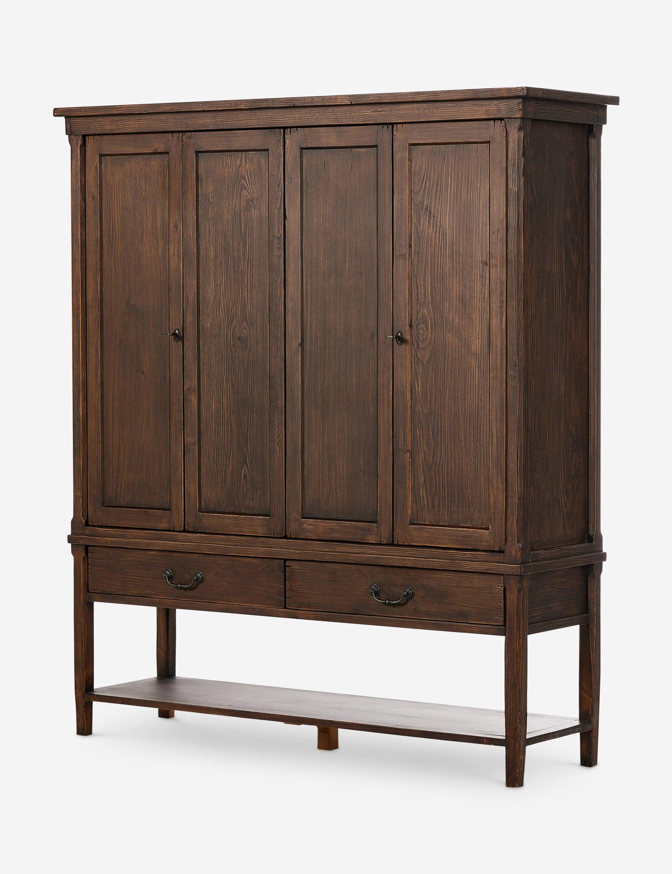 Chaperal Double Cabinet - Brown