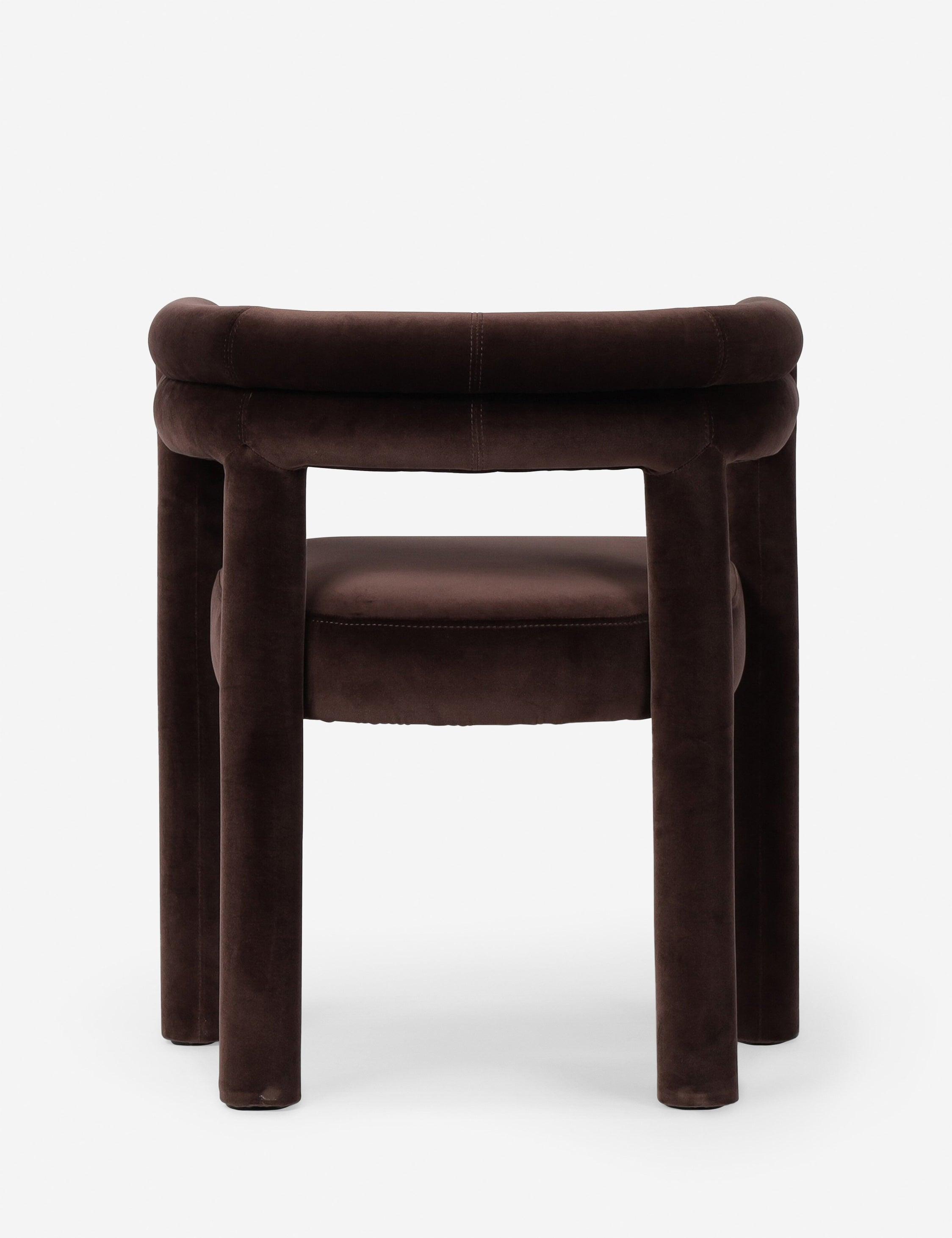 Sola Dining Chair - Chocolate Velvet