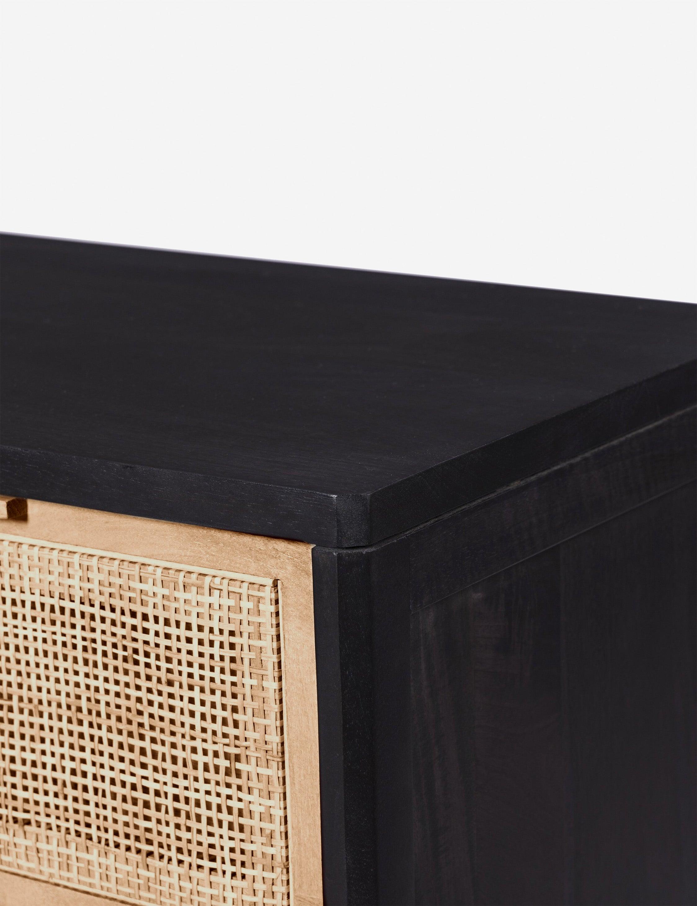 Hannah 9-Drawer Dresser - Black and Natural