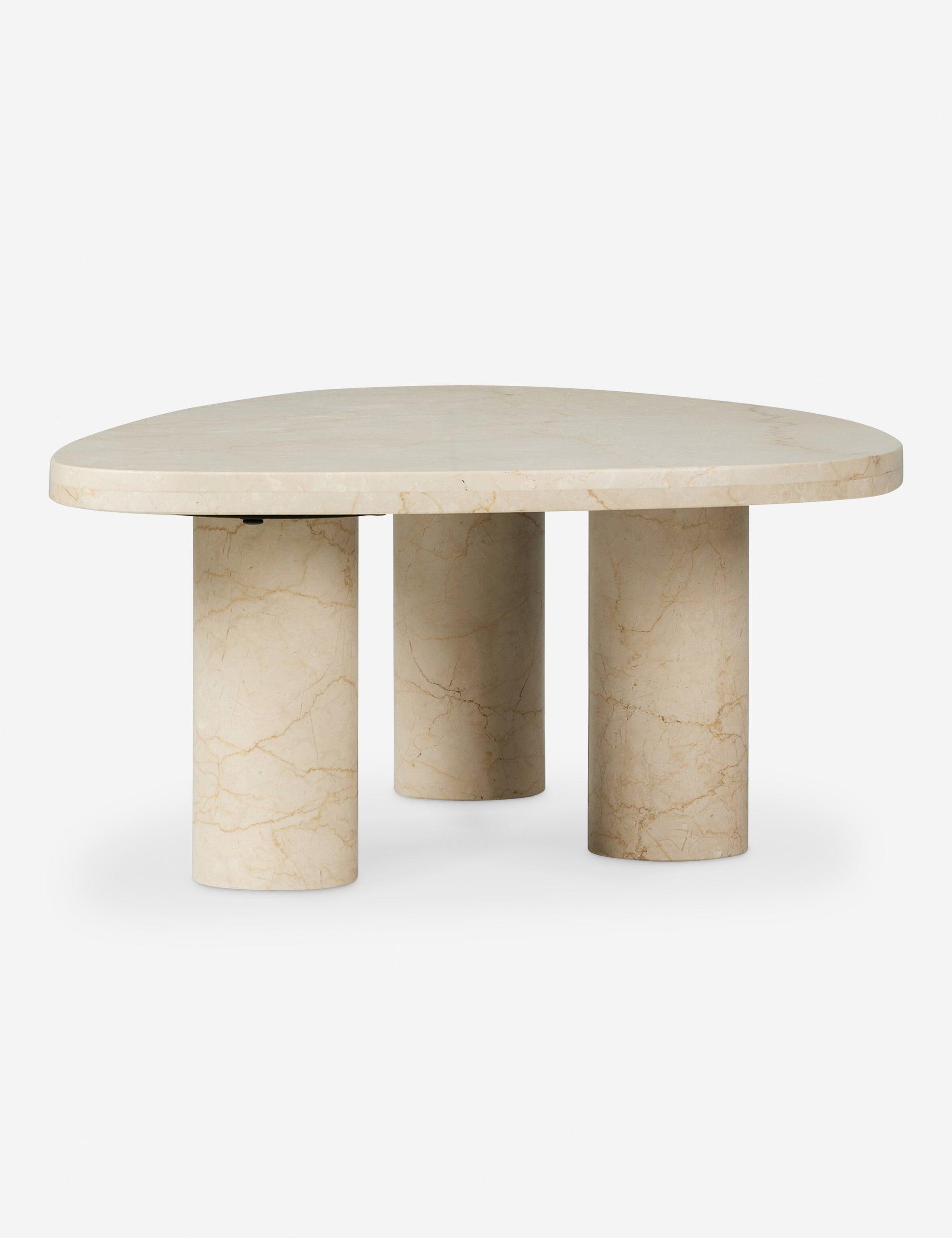 Mariano Coffee Table - Cream Marble / Large