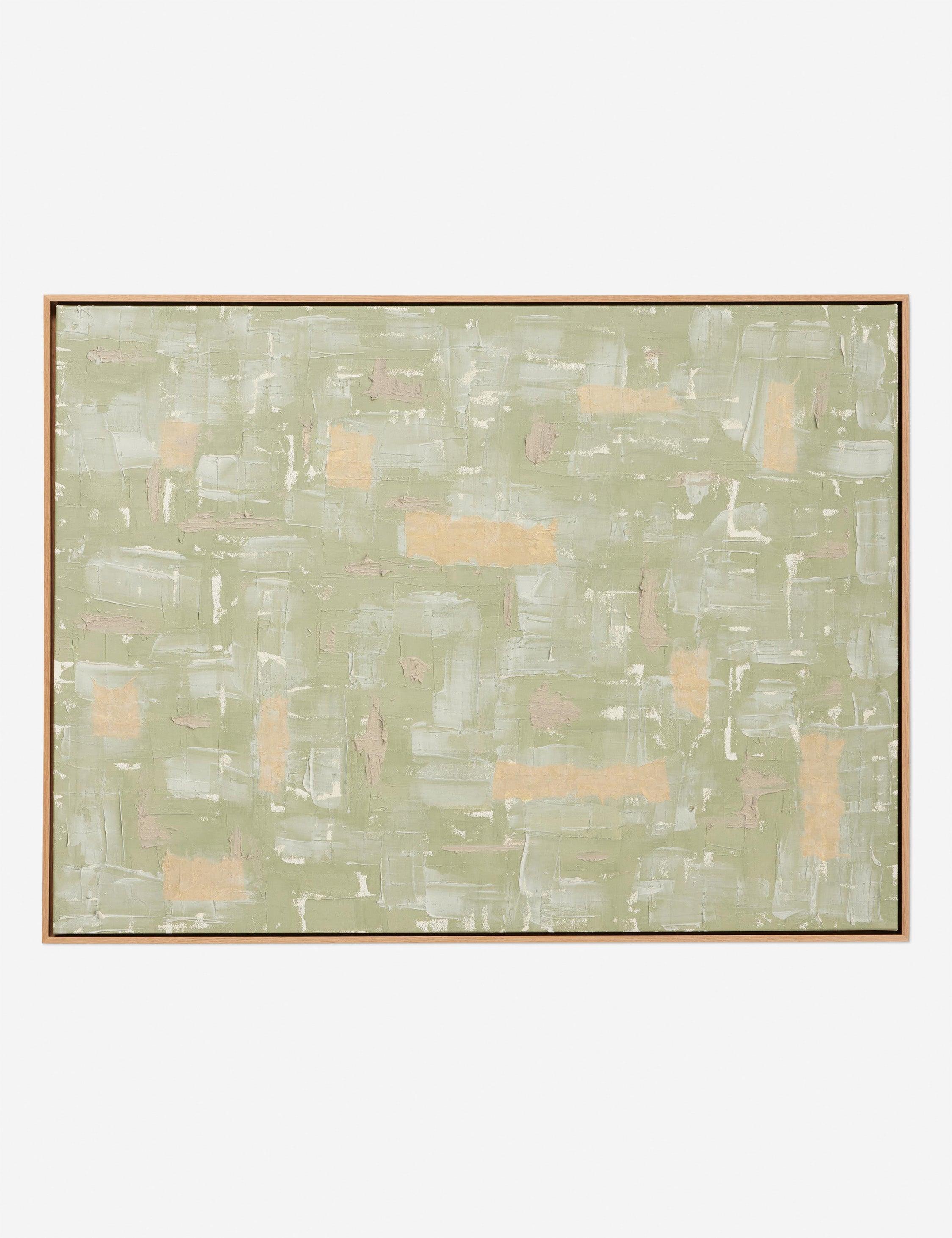 Gary 004 Wall Art by Jade Dacay - Green / 60" x 40"