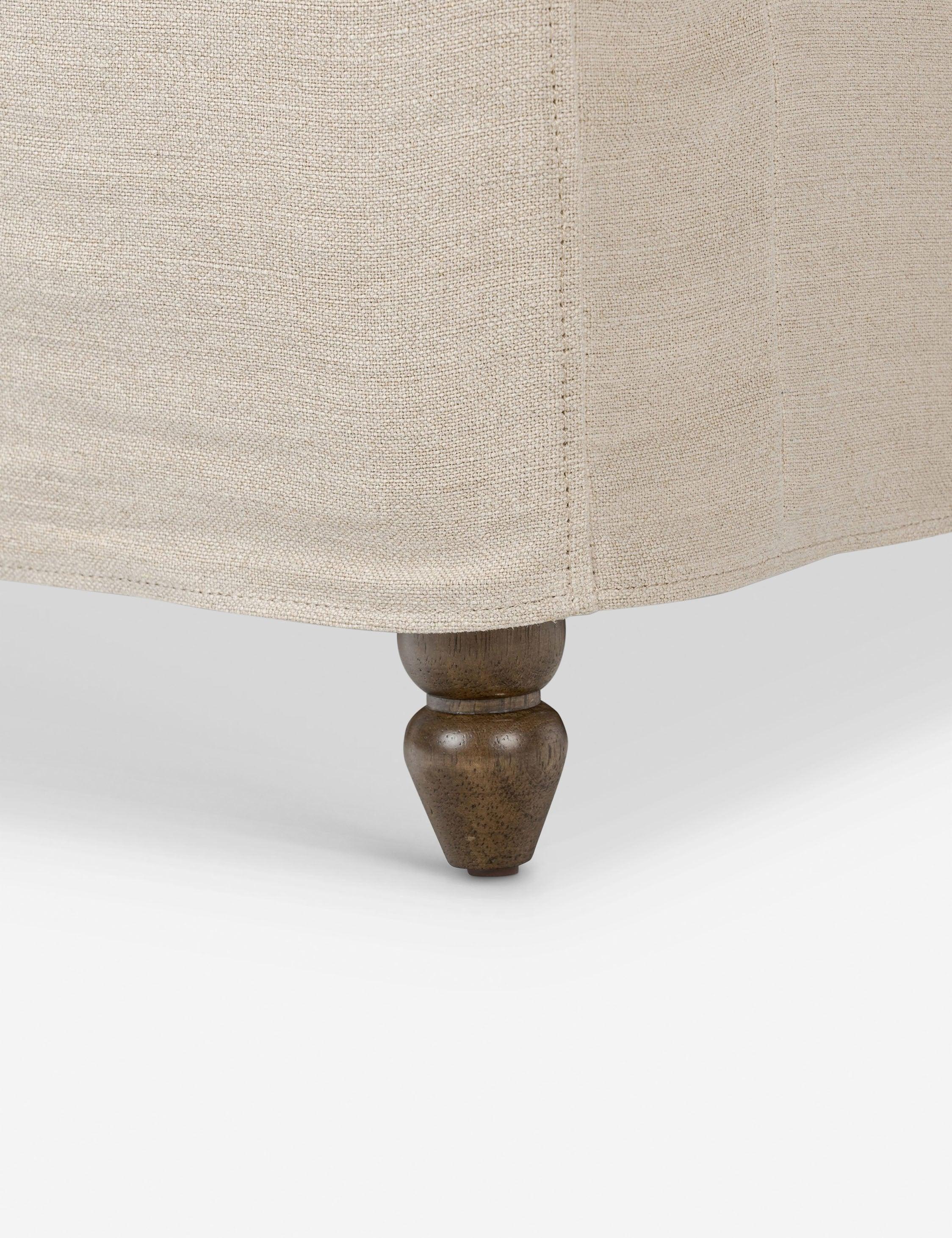 Dalia Slipcover Bed by Amber Lewis x Four Hands - Dune / King