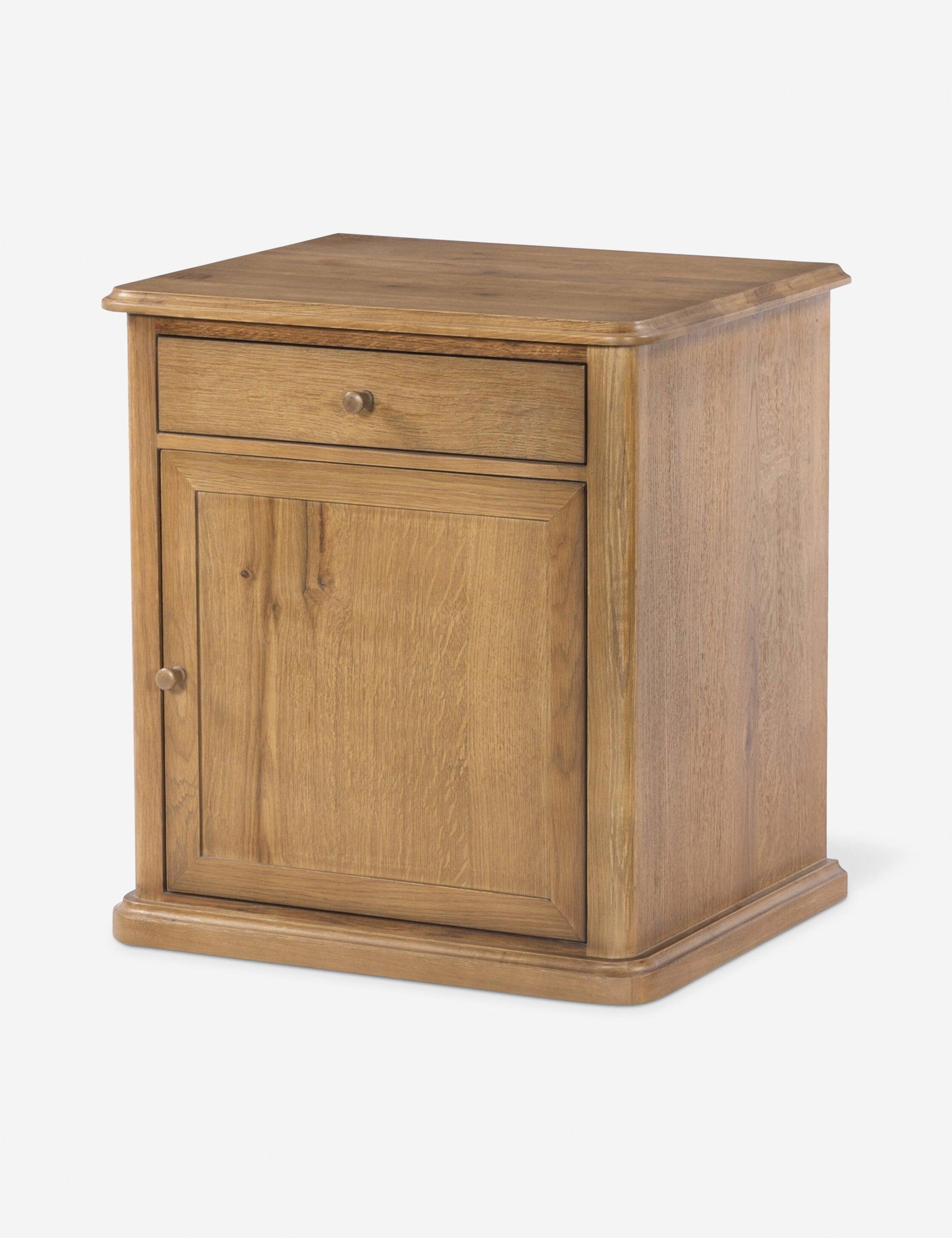 Poppy Nightstand by Amber Lewis x Four Hands - Saddle Brown / Right