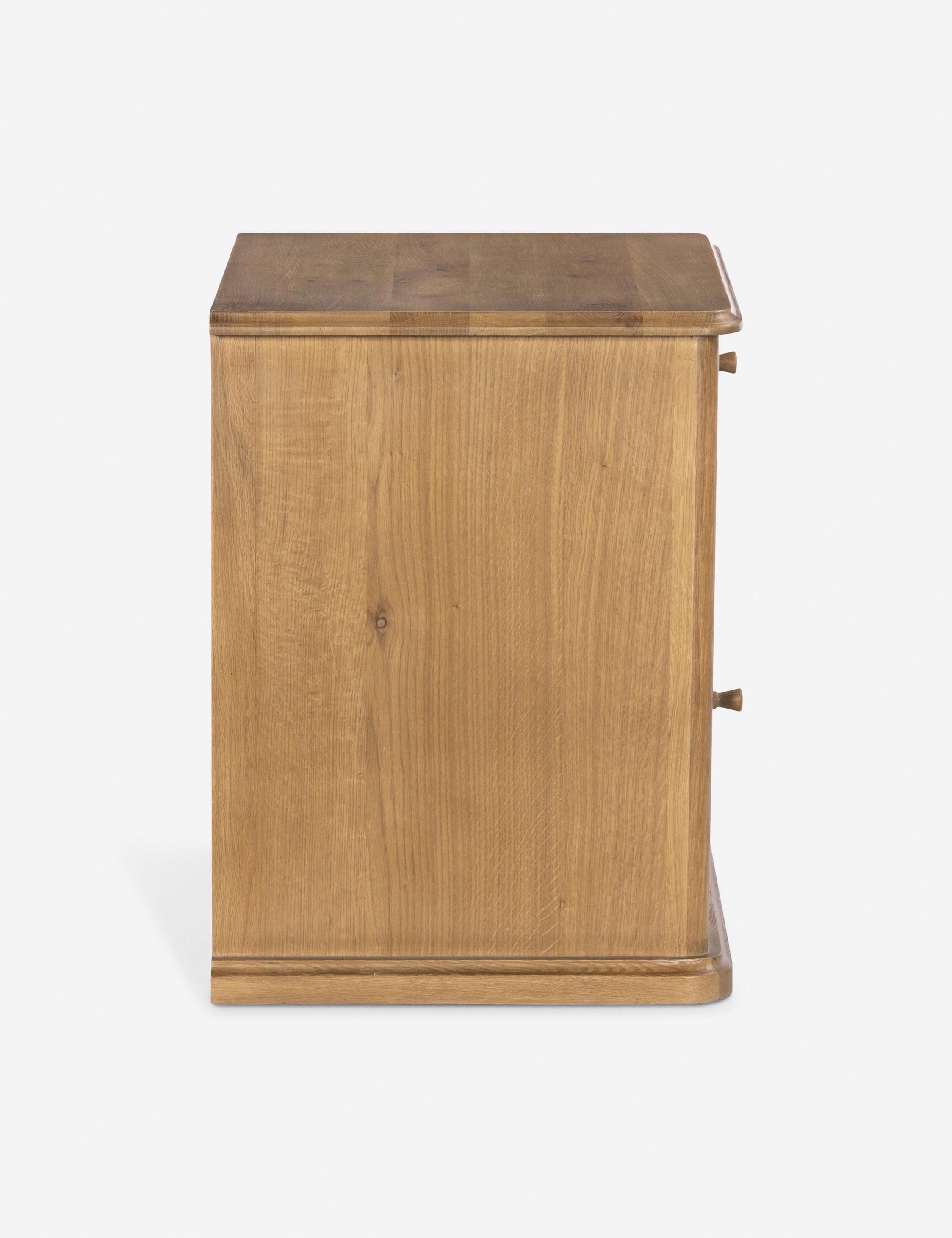 Poppy Nightstand by Amber Lewis x Four Hands - Saddle Brown / Right
