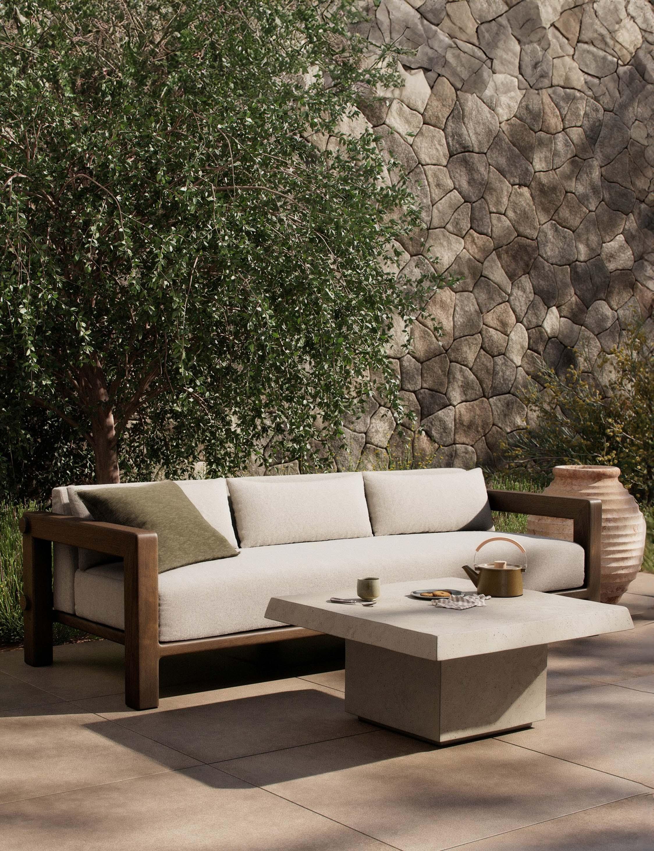 Lumi Indoor / Outdoor Sofa by Amber Lewis x Four Hands - Ivory