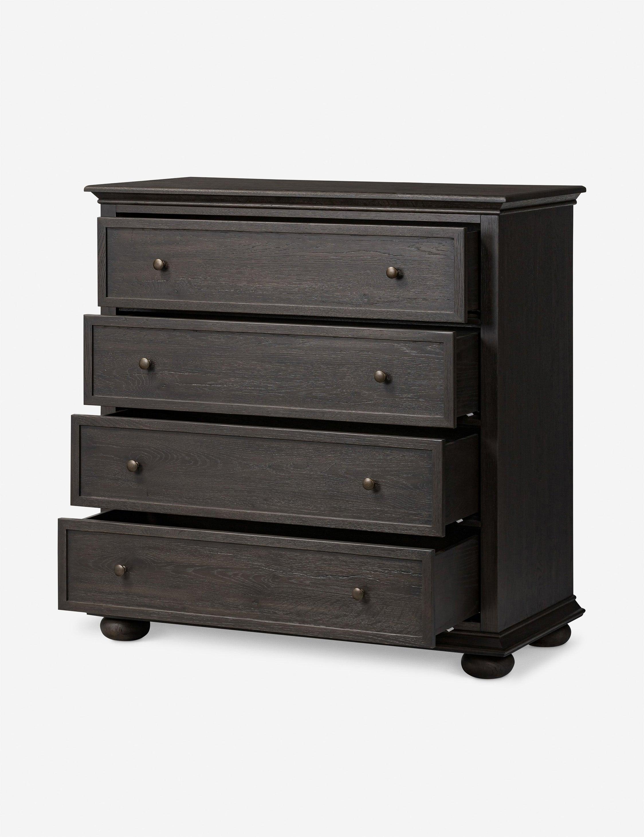 Geoffrey Tall Dresser by Amber Lewis x Four Hands - Smoked Black