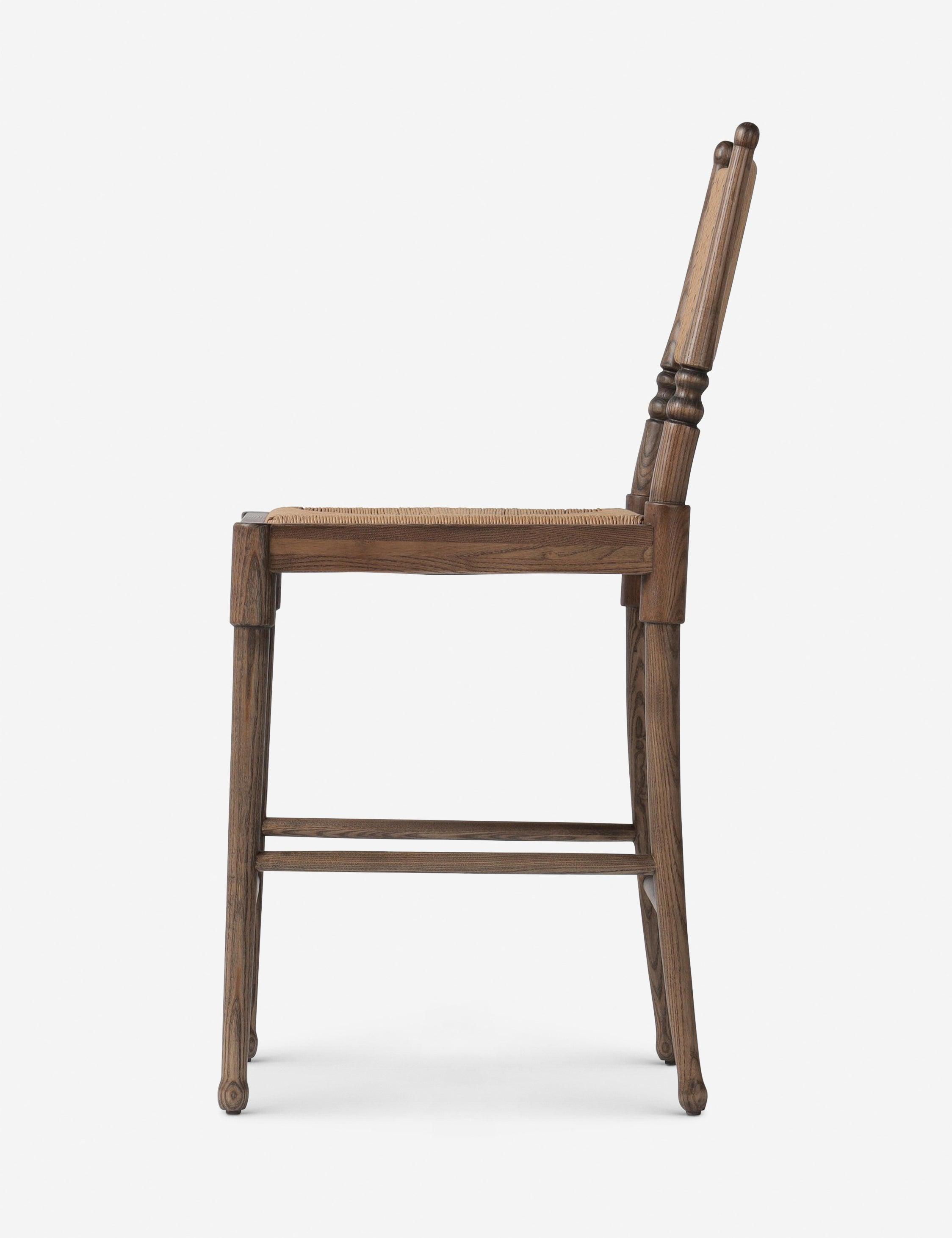 Fayth Bar and Counter Stool by Amber Lewis x Four Hands - Natural Paper / Counter