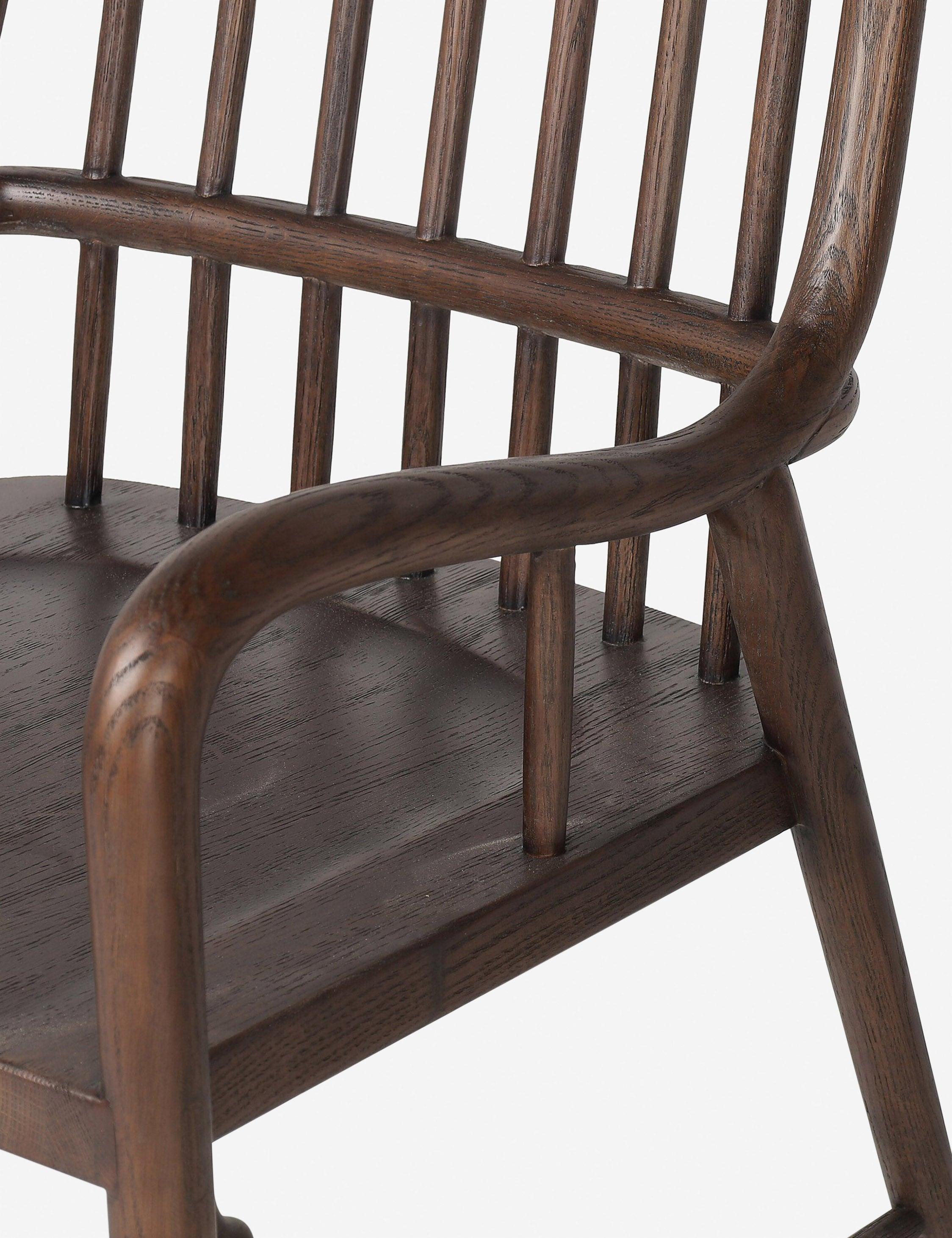 Brenna Dining Chair by Amber Lewis x Four Hands - Drifted Oak