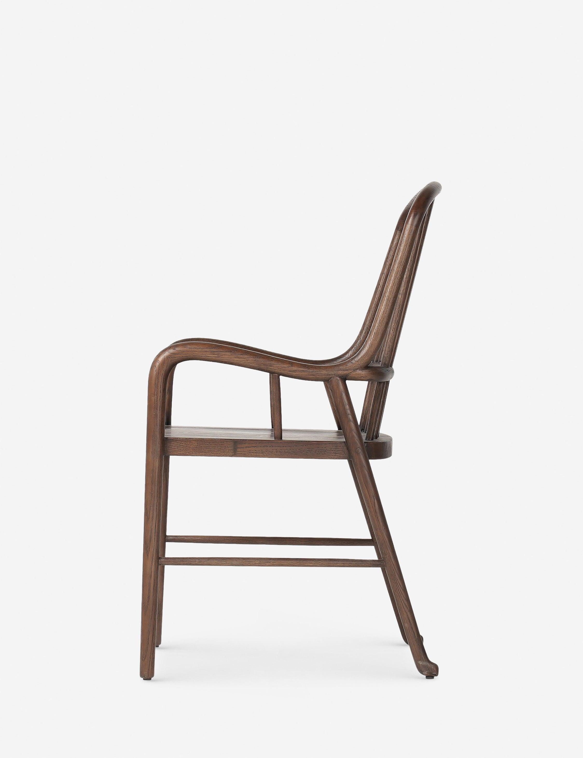 Brenna Dining Chair by Amber Lewis x Four Hands - Drifted Oak
