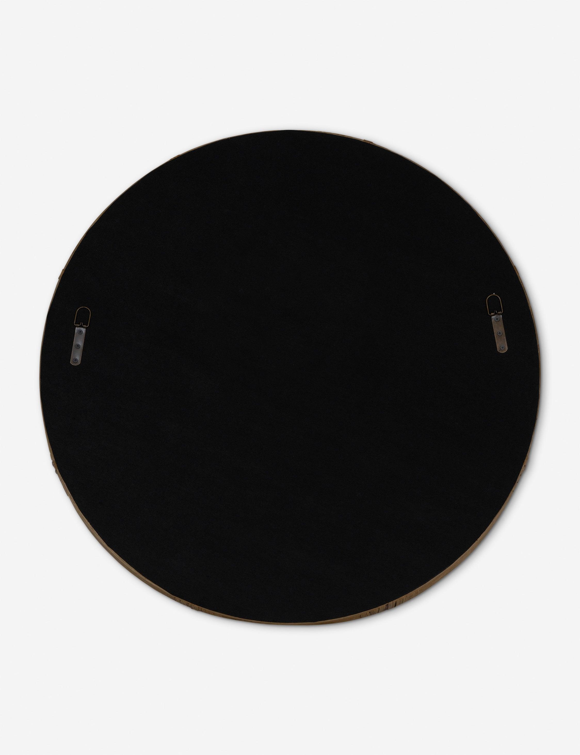 Adaline Round Mirror - Natural