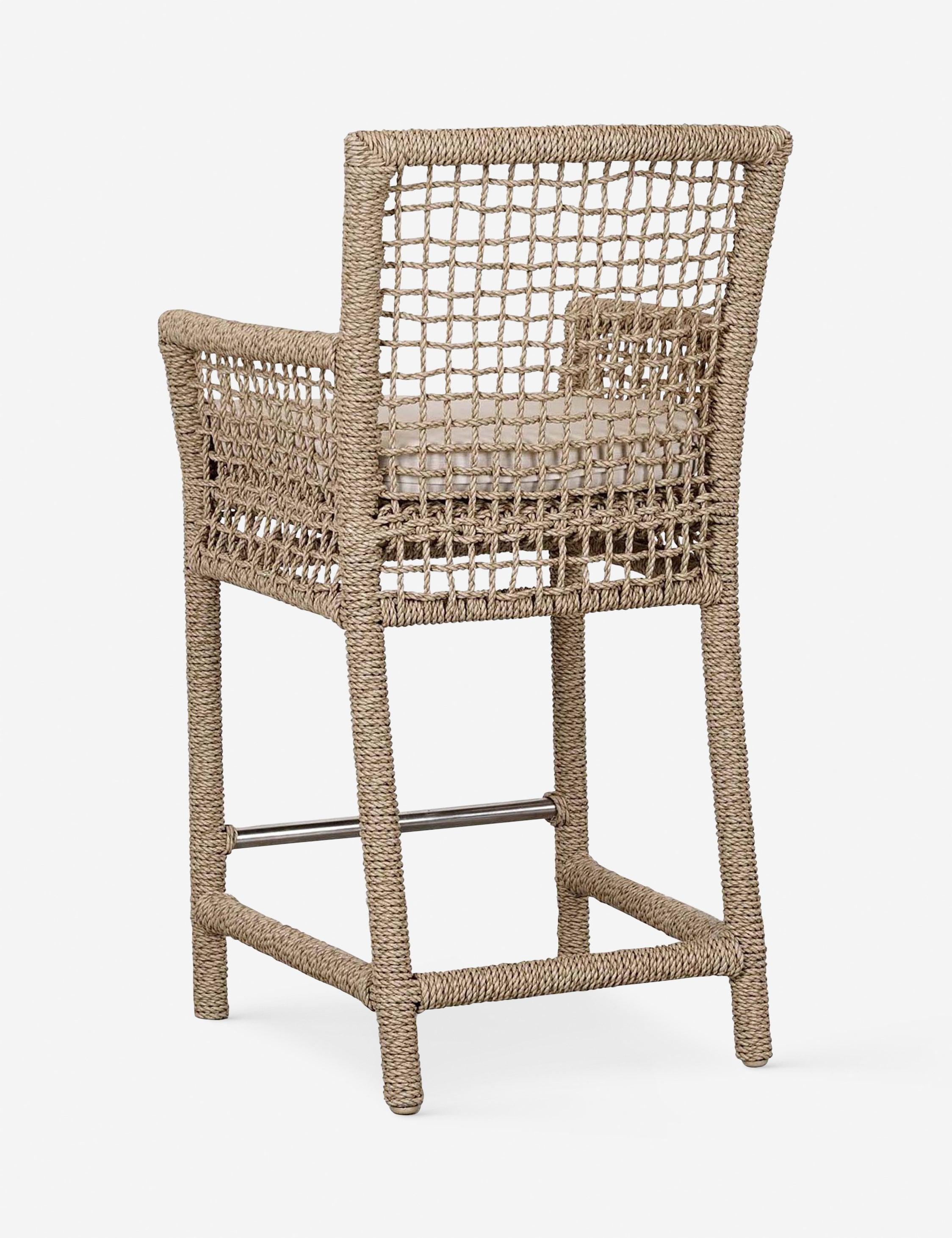 Beverly Indoor / Outdoor Counter Stool - Natural