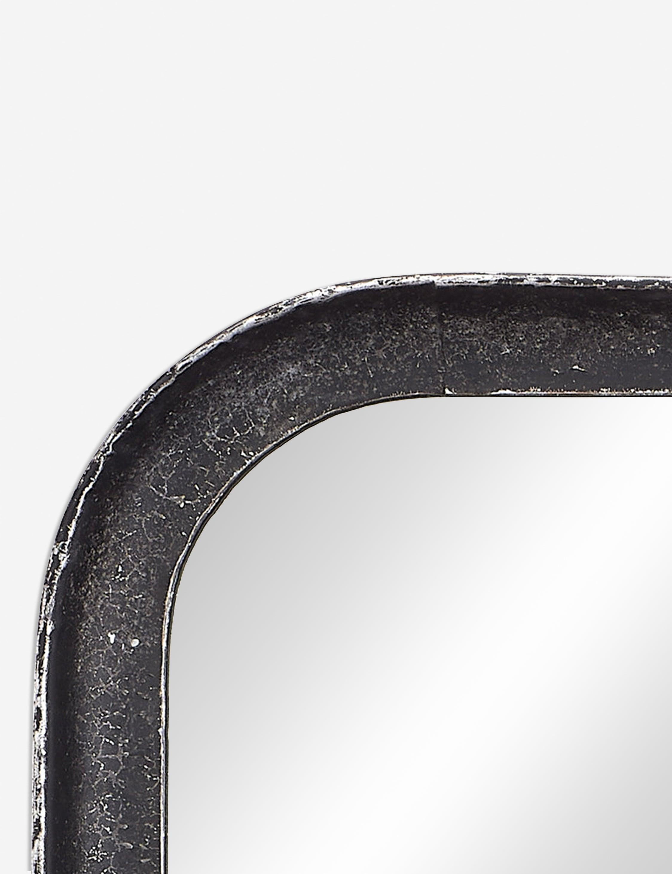 Reese Mirror - Distressed Black