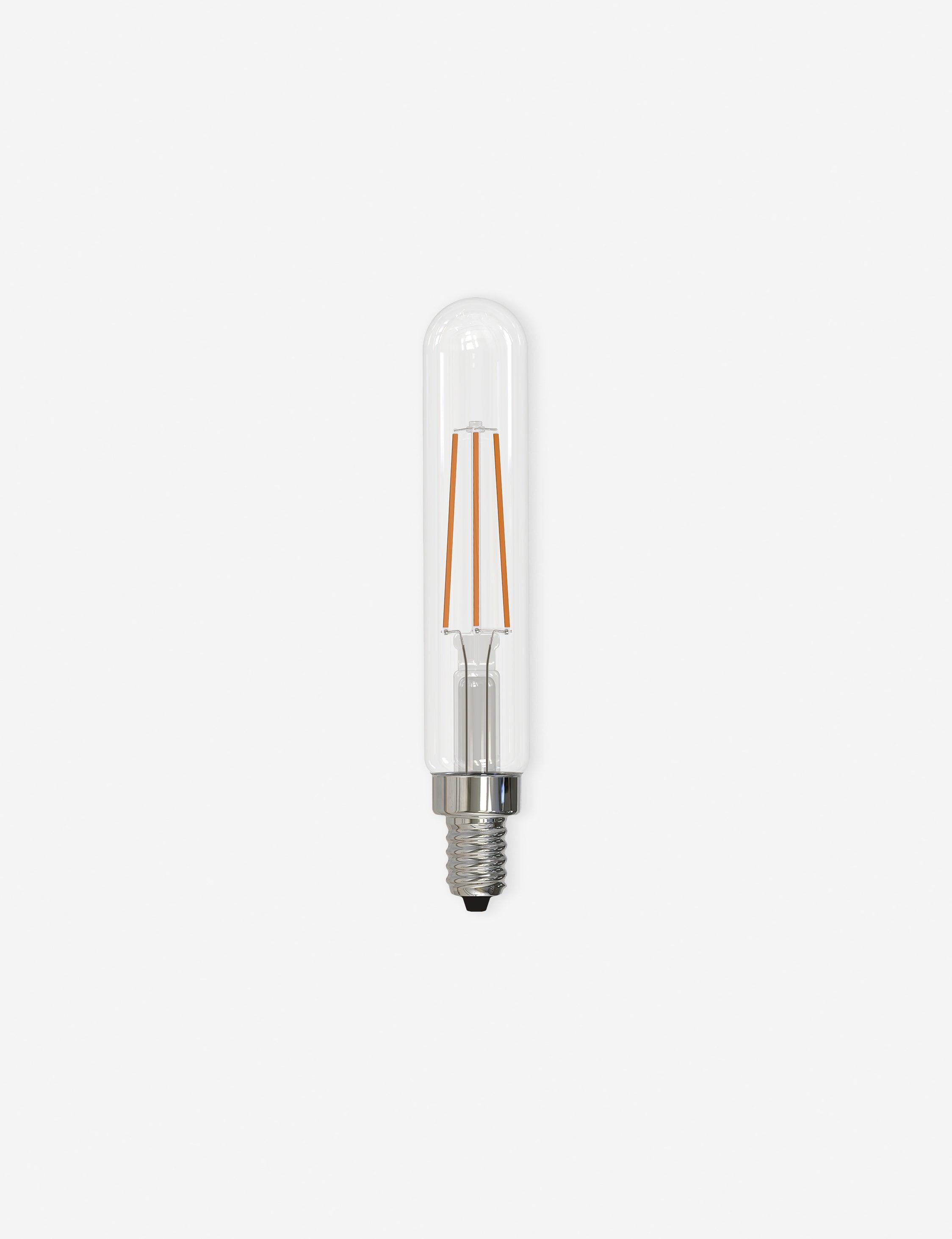 T8 LED Filament Bulb (Set of 4) - Clear Glass / E12 / 4.5Watt