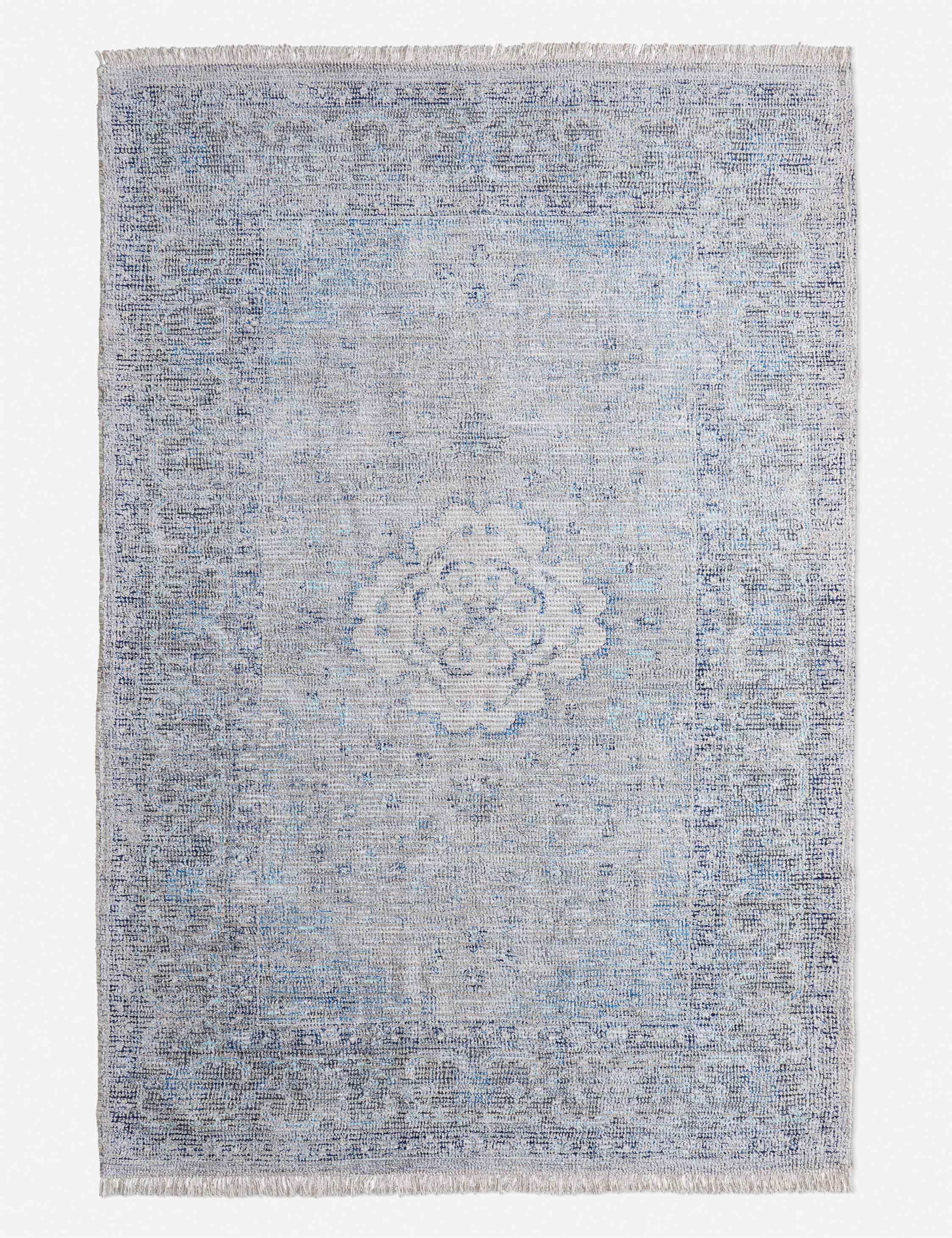 Beech Handwoven Wool-Blend Rug - 5' x 7'6"
