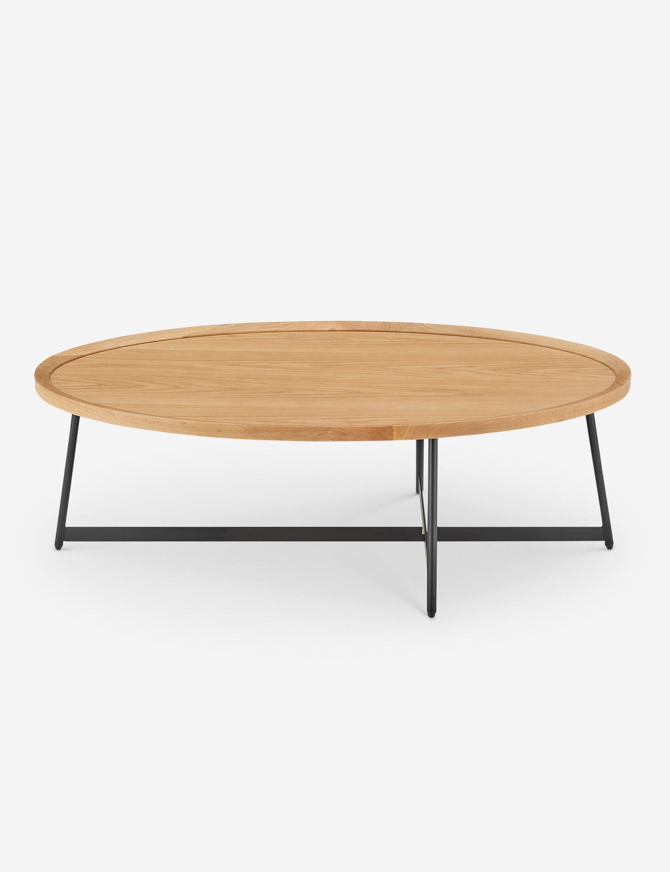Gweneth Oval Coffee Table - Natural