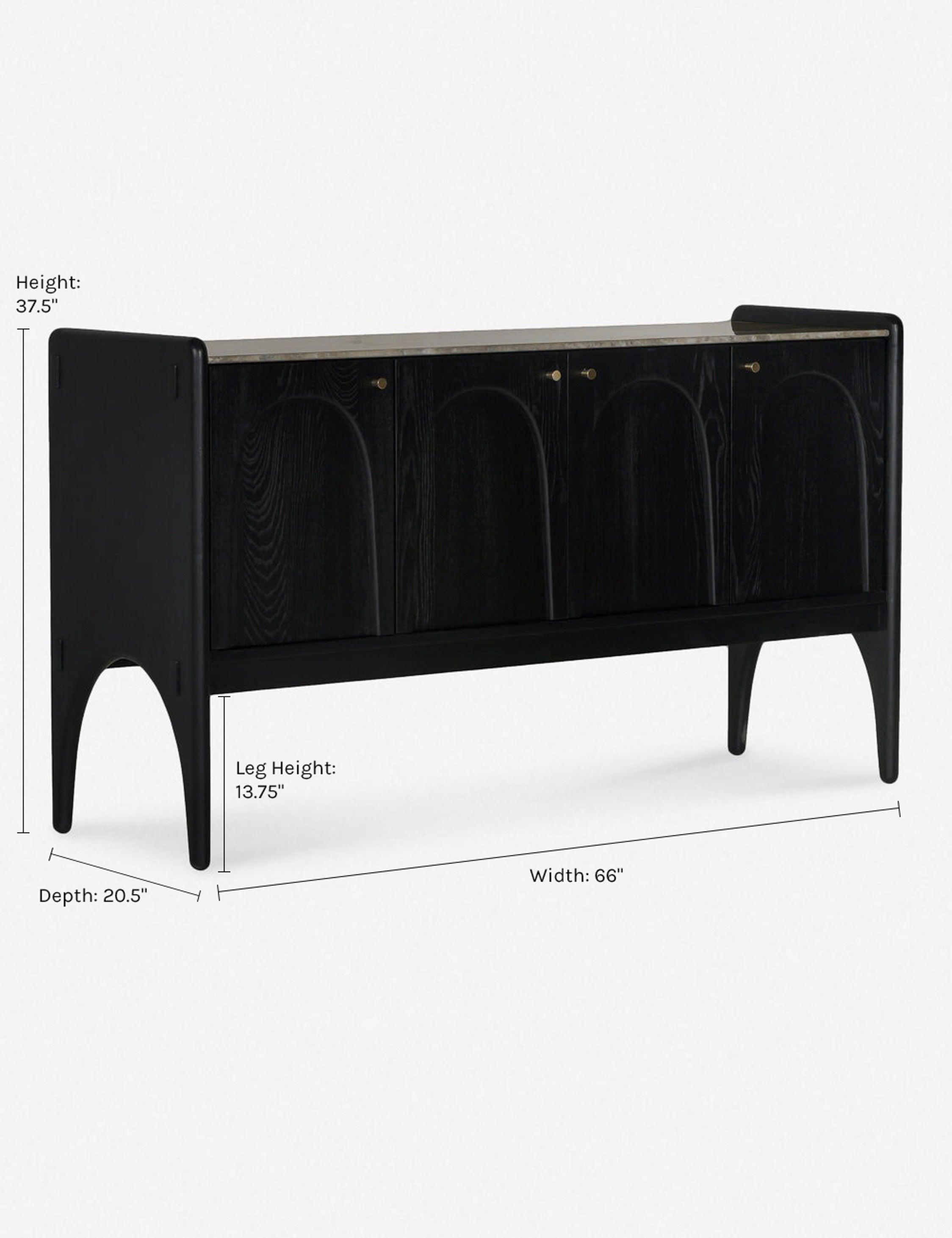 Ashford Sideboard - Charcoal