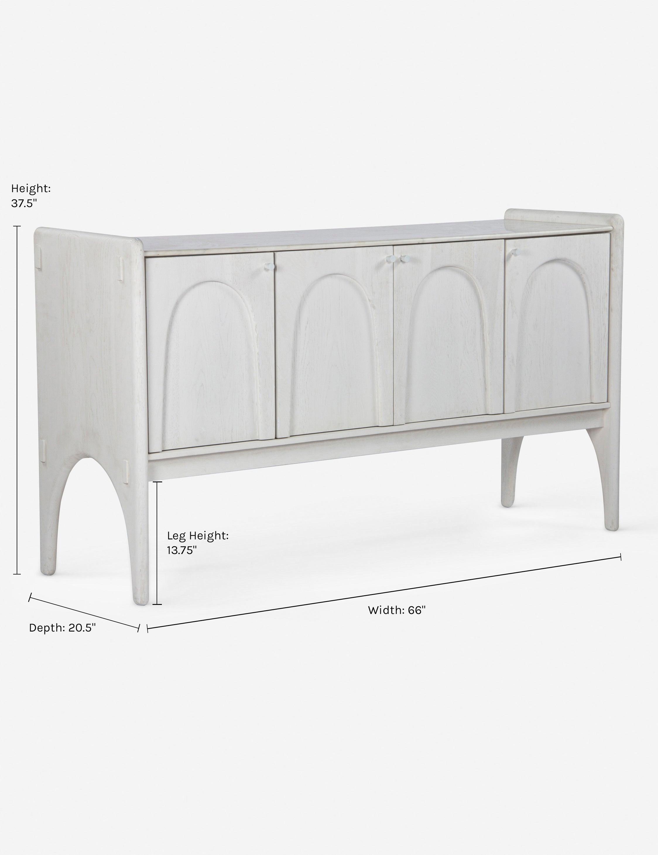 Ashford Sideboard - Washed Ash