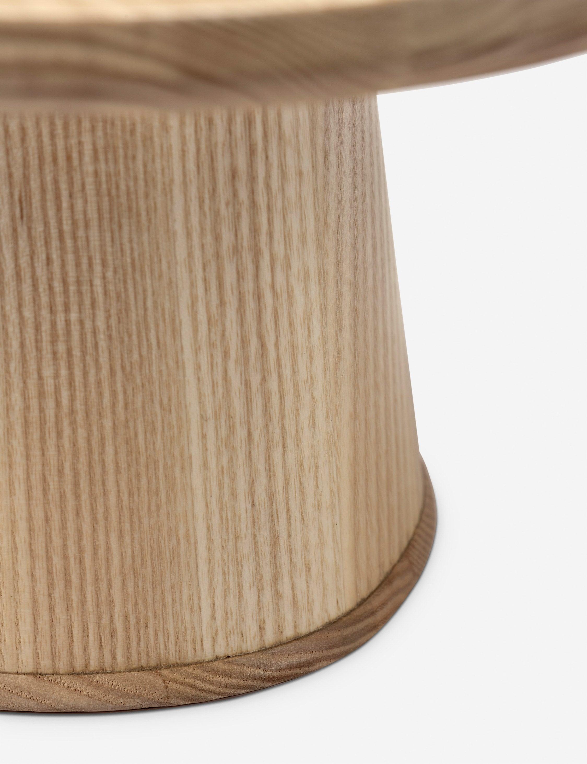 Dune Ash Wood Cake Stand by Kelly Wearstler x Serax - White Ash / Large