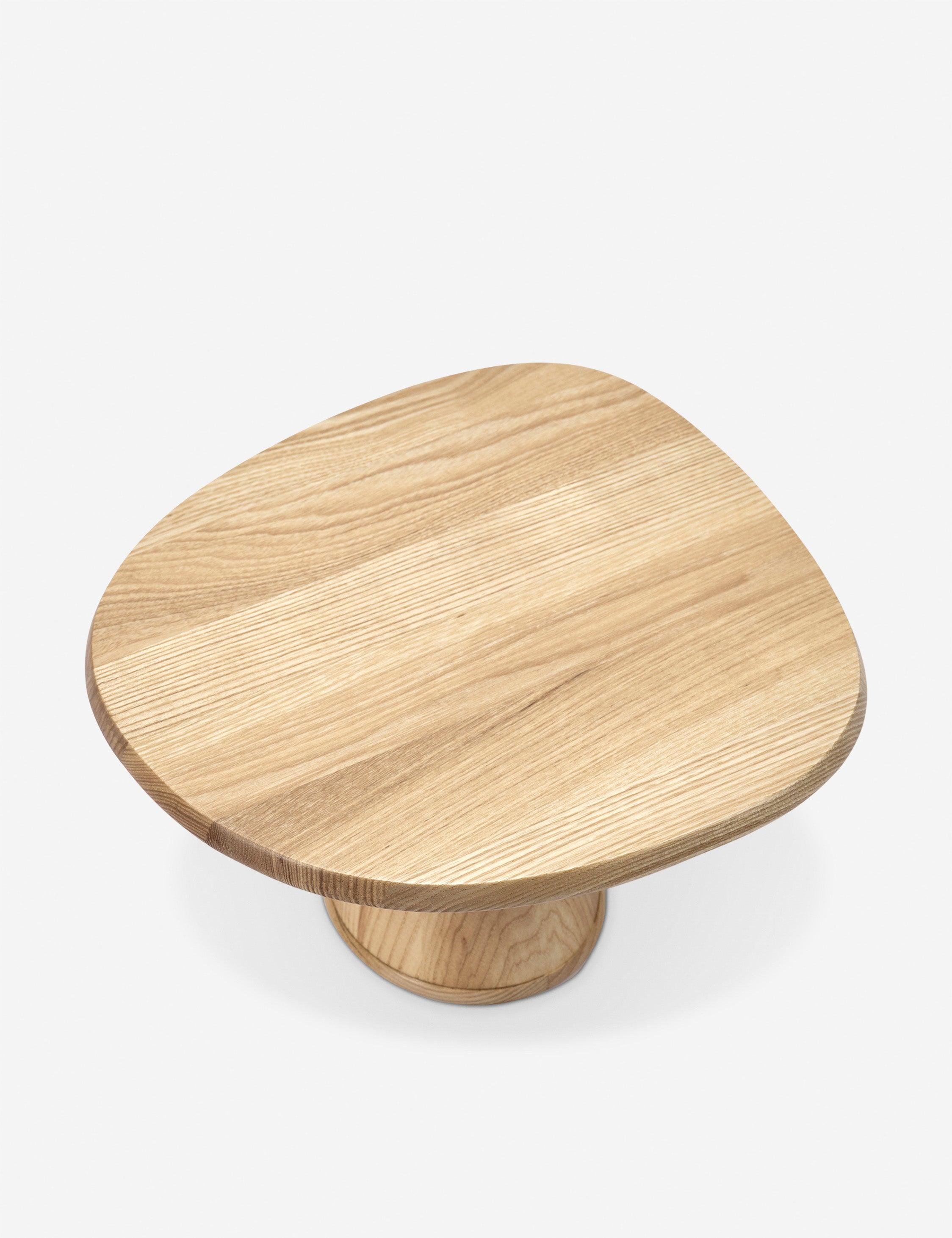 Dune Ash Wood Cake Stand by Kelly Wearstler x Serax - White Ash / Small