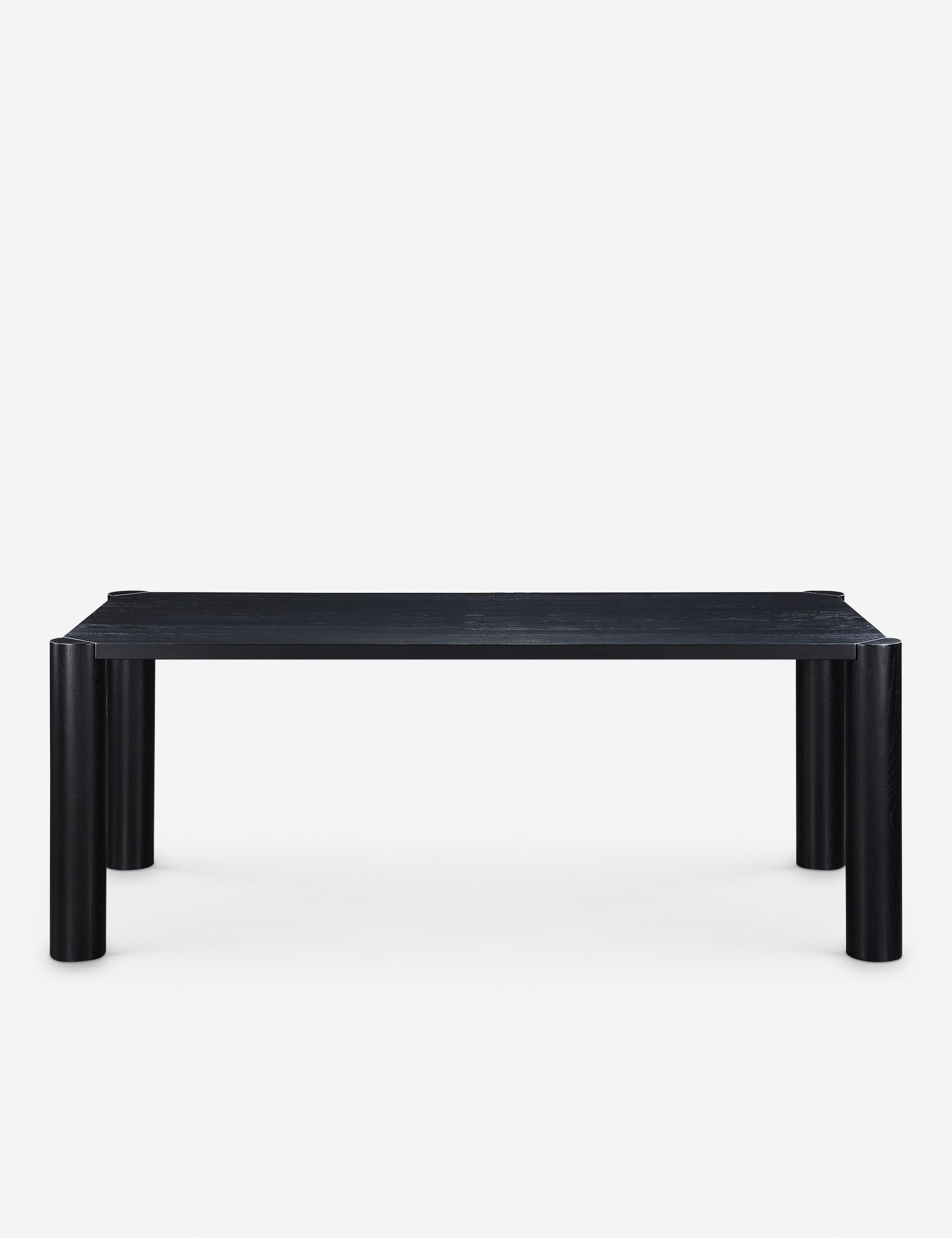 Kirk Dining Table - Black / 96"W