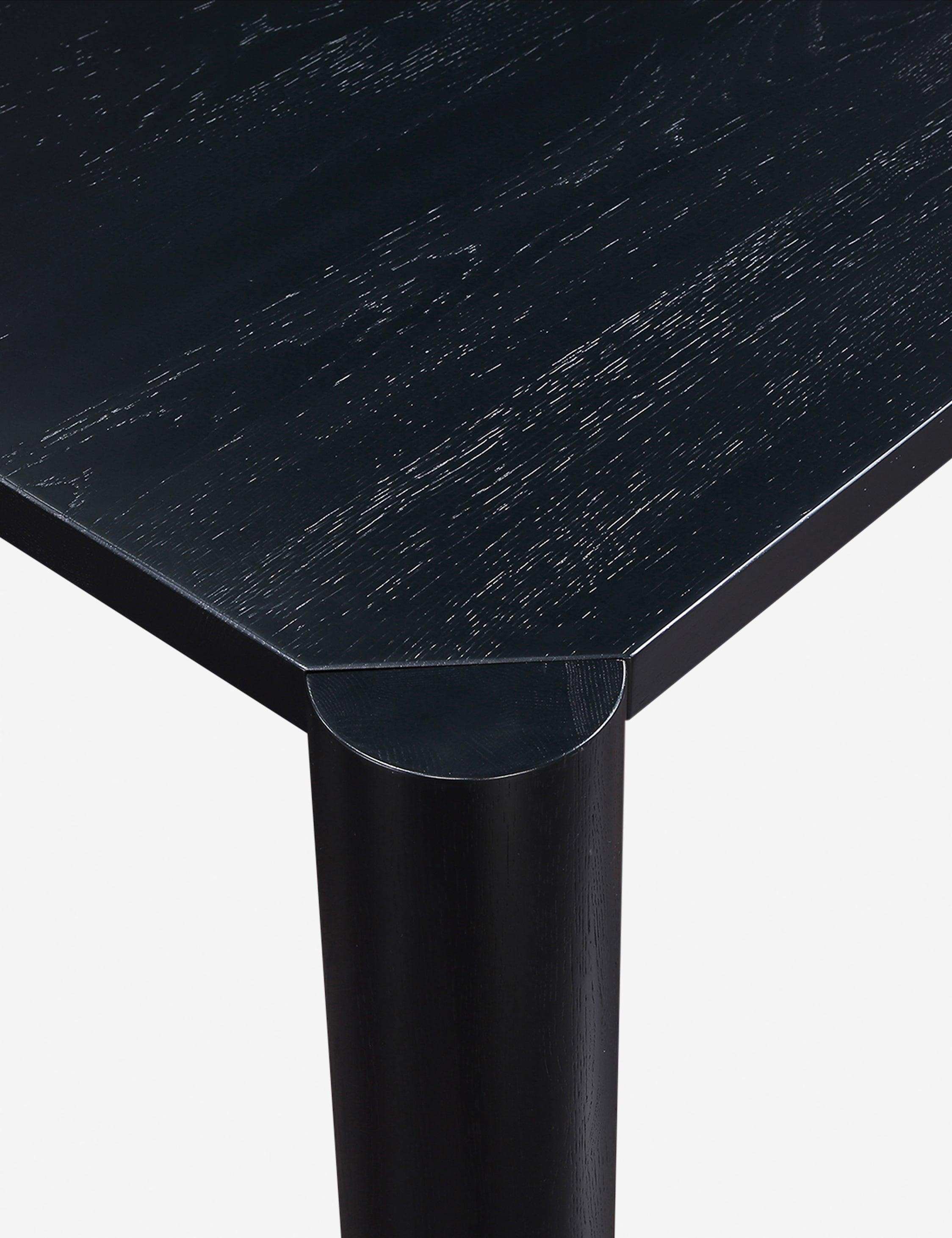Kirk Dining Table - Black / 96"W