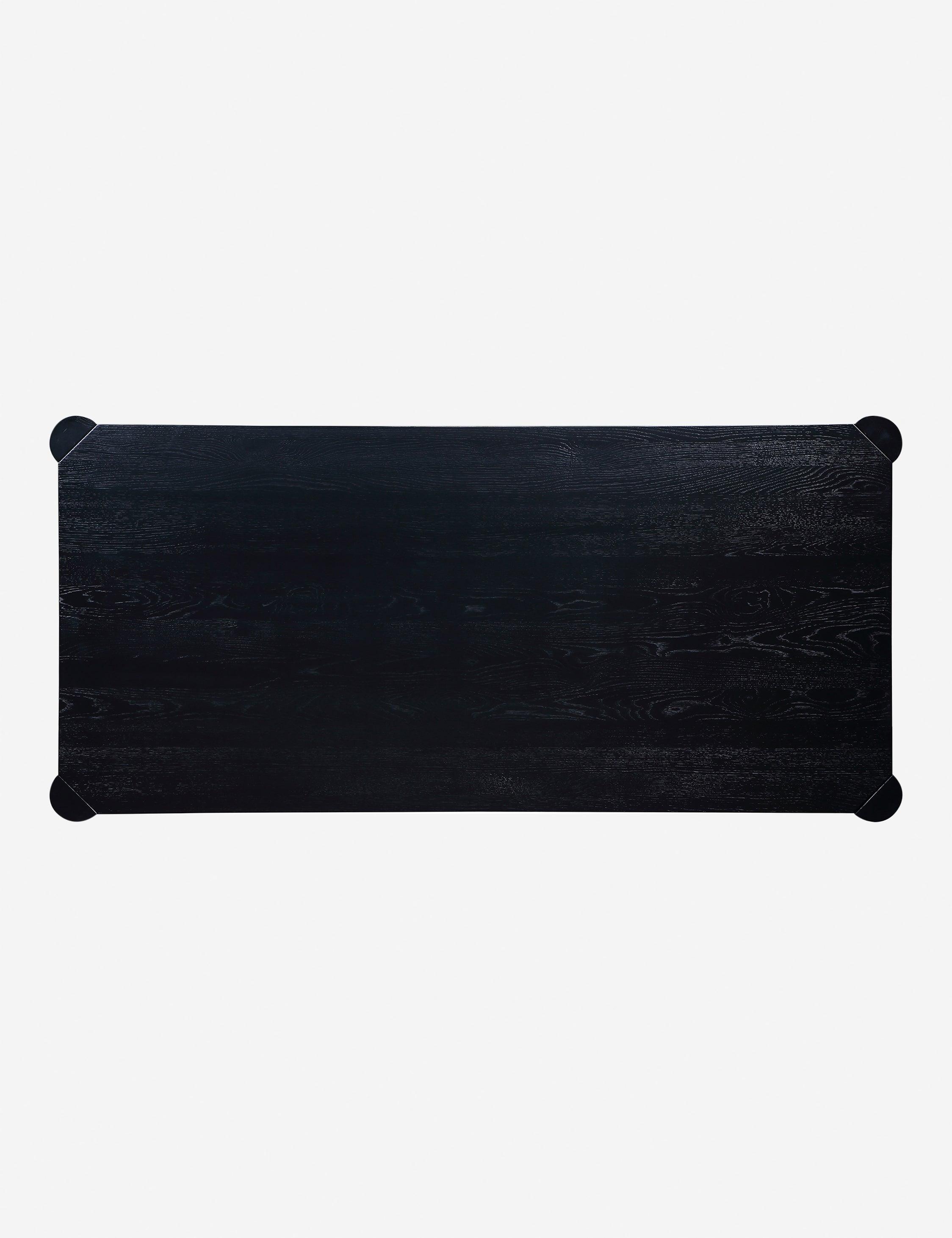 Kirk Dining Table - Black / 96"W