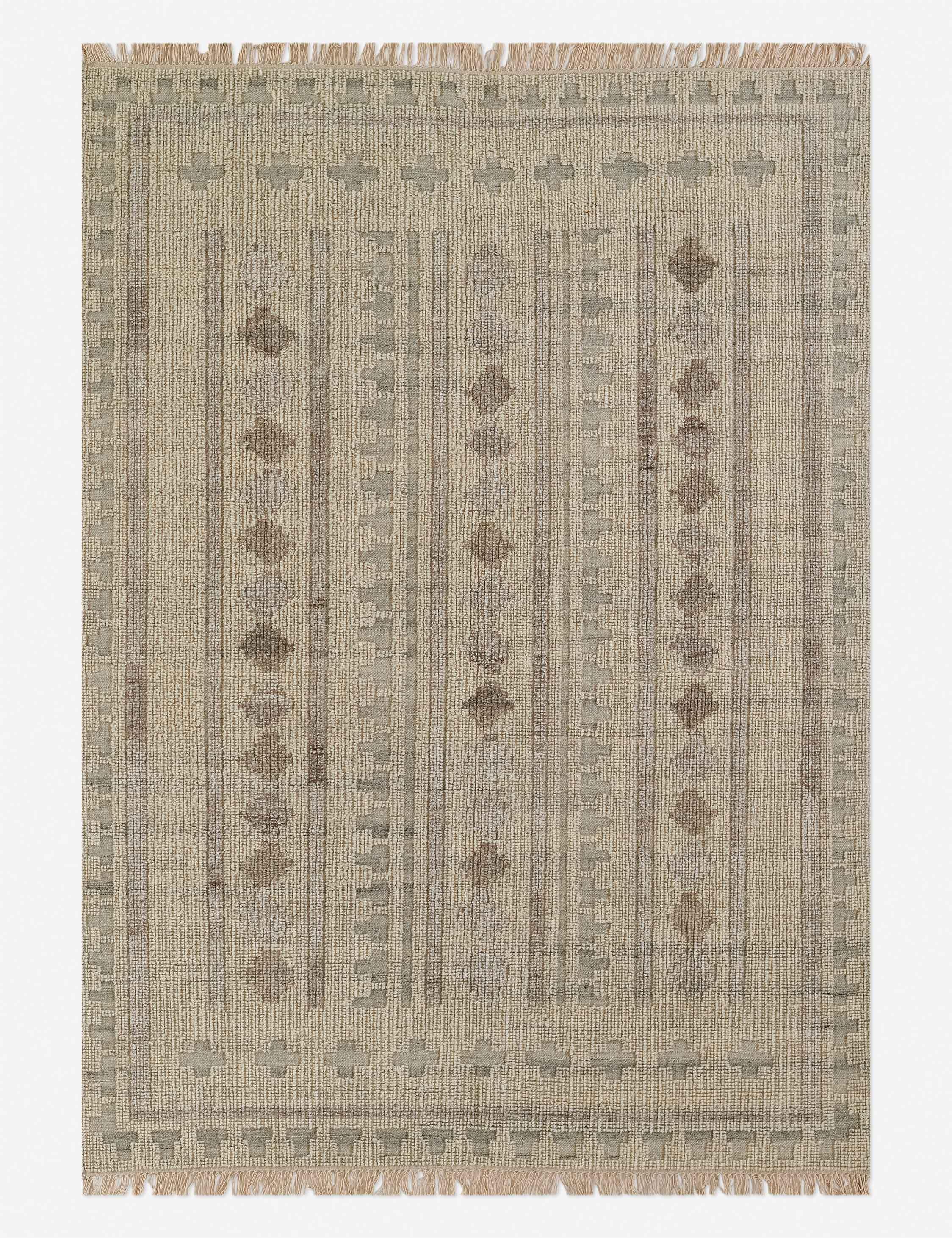 Baya Handwoven Wool Rug - 3'6" x 5'6"