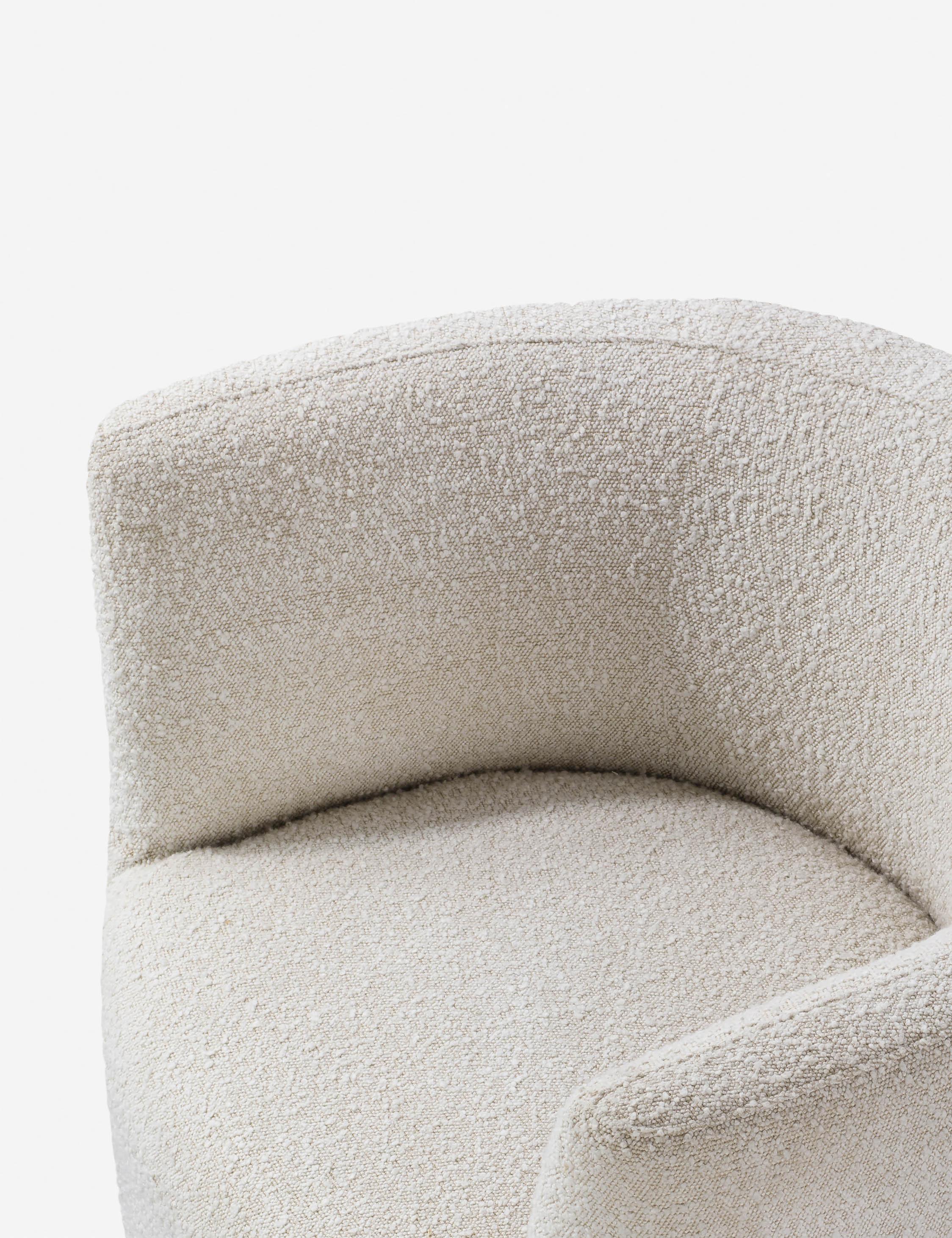 Haynes Accent Chair - Ivory Boucle