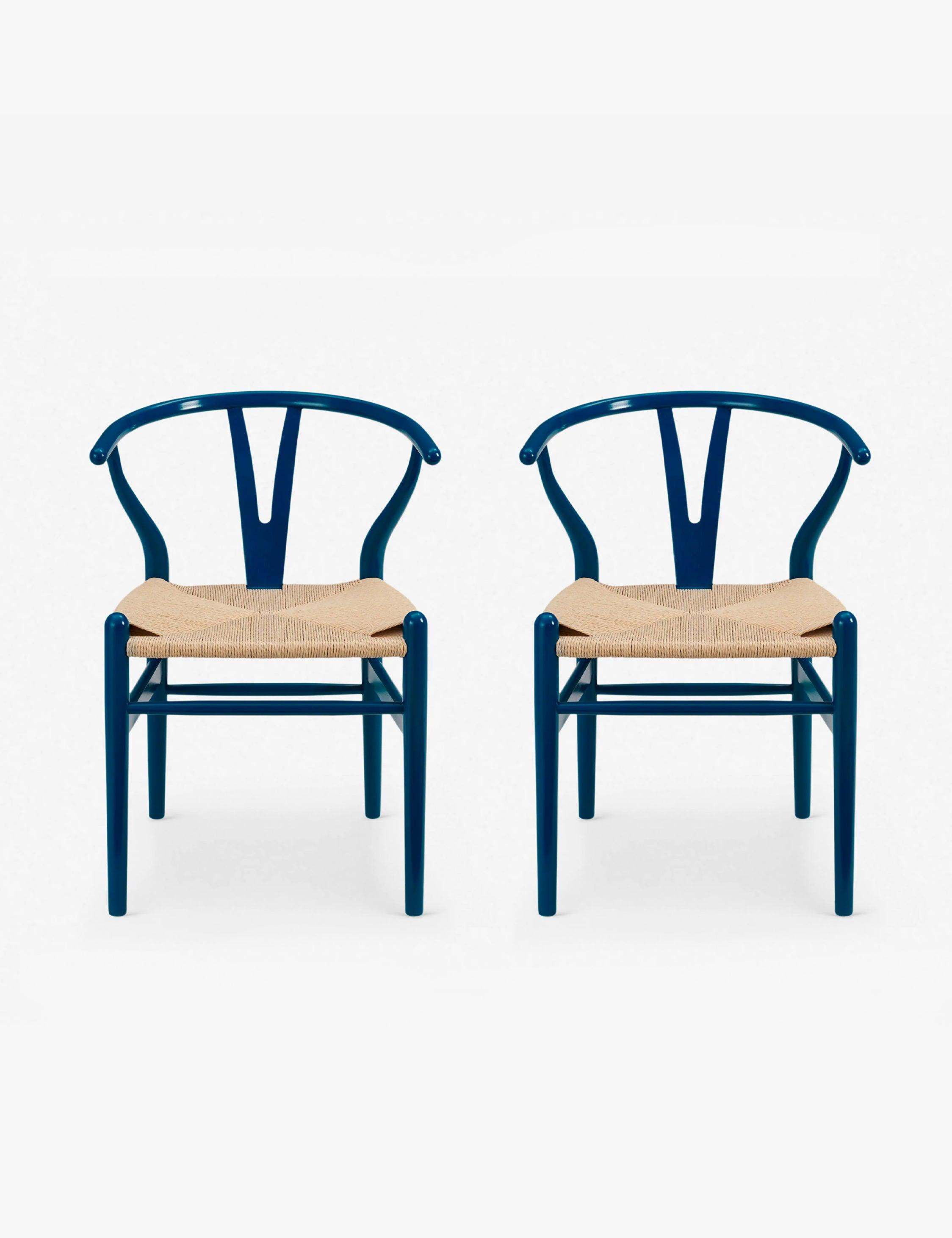 Cylia Dining Chair (Set of 2) - Midnight Blue