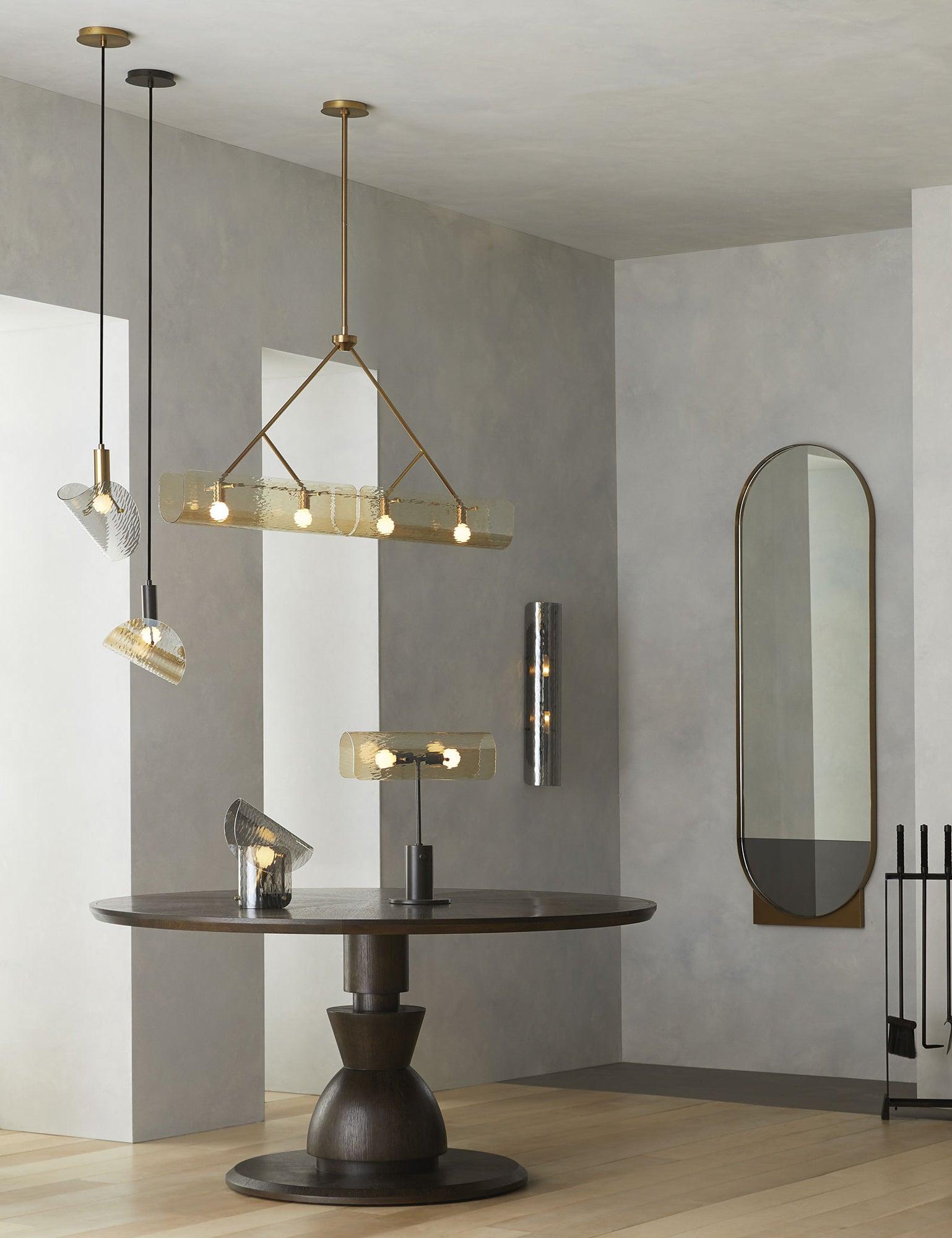 Arteriors Datum Floor Mirror by Workshop / APD - Gold