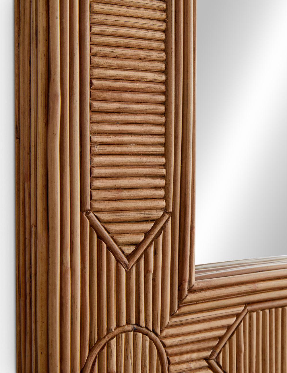 Arteriors Madeline Mirror by Celerie Kemble - Brown