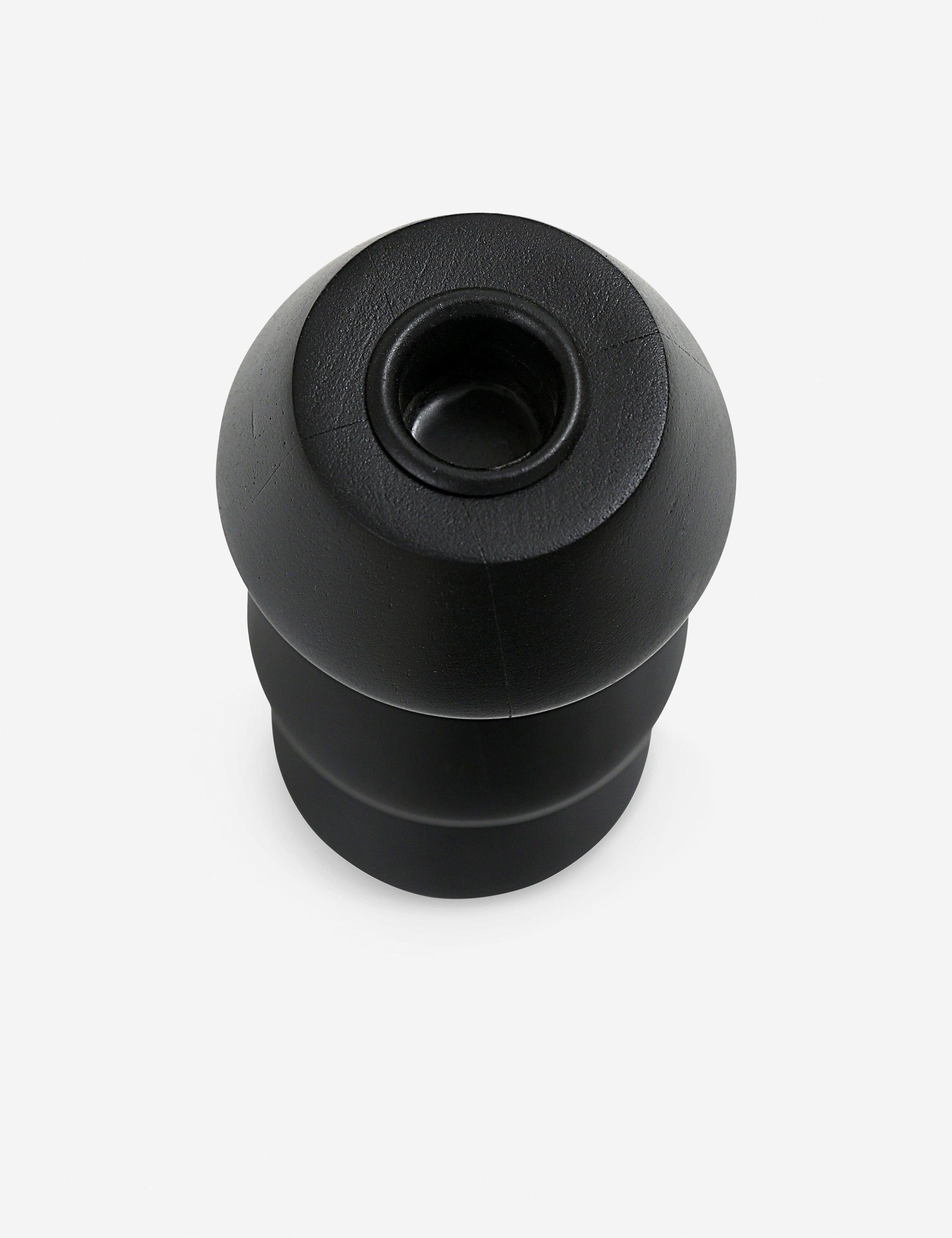 Mancha Candle Holder - Black/Large