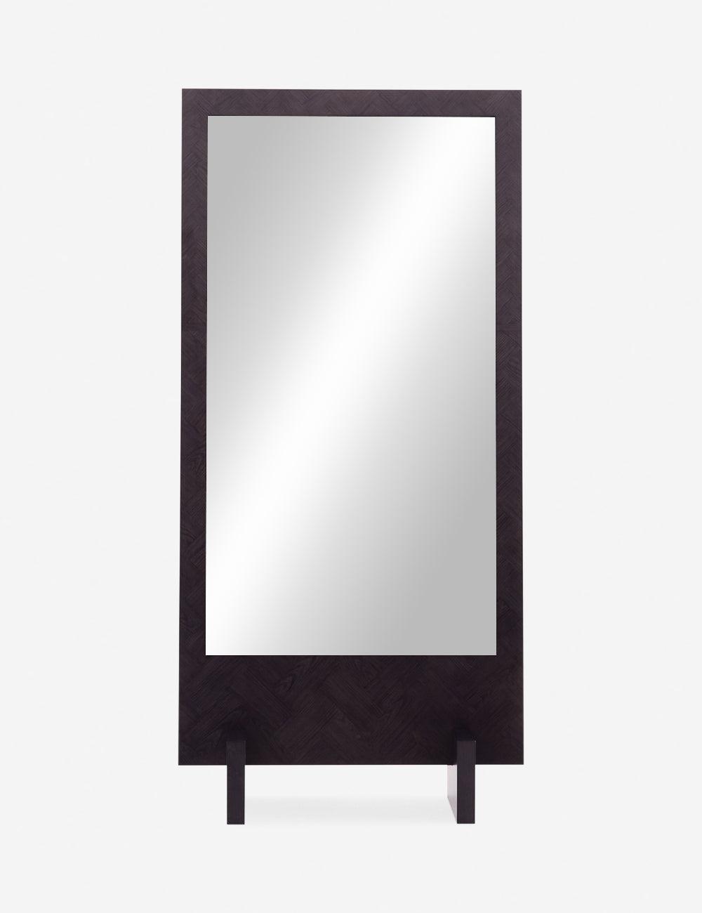 Arteriors Banfi Floor Mirror by Jay Jeffers - Black