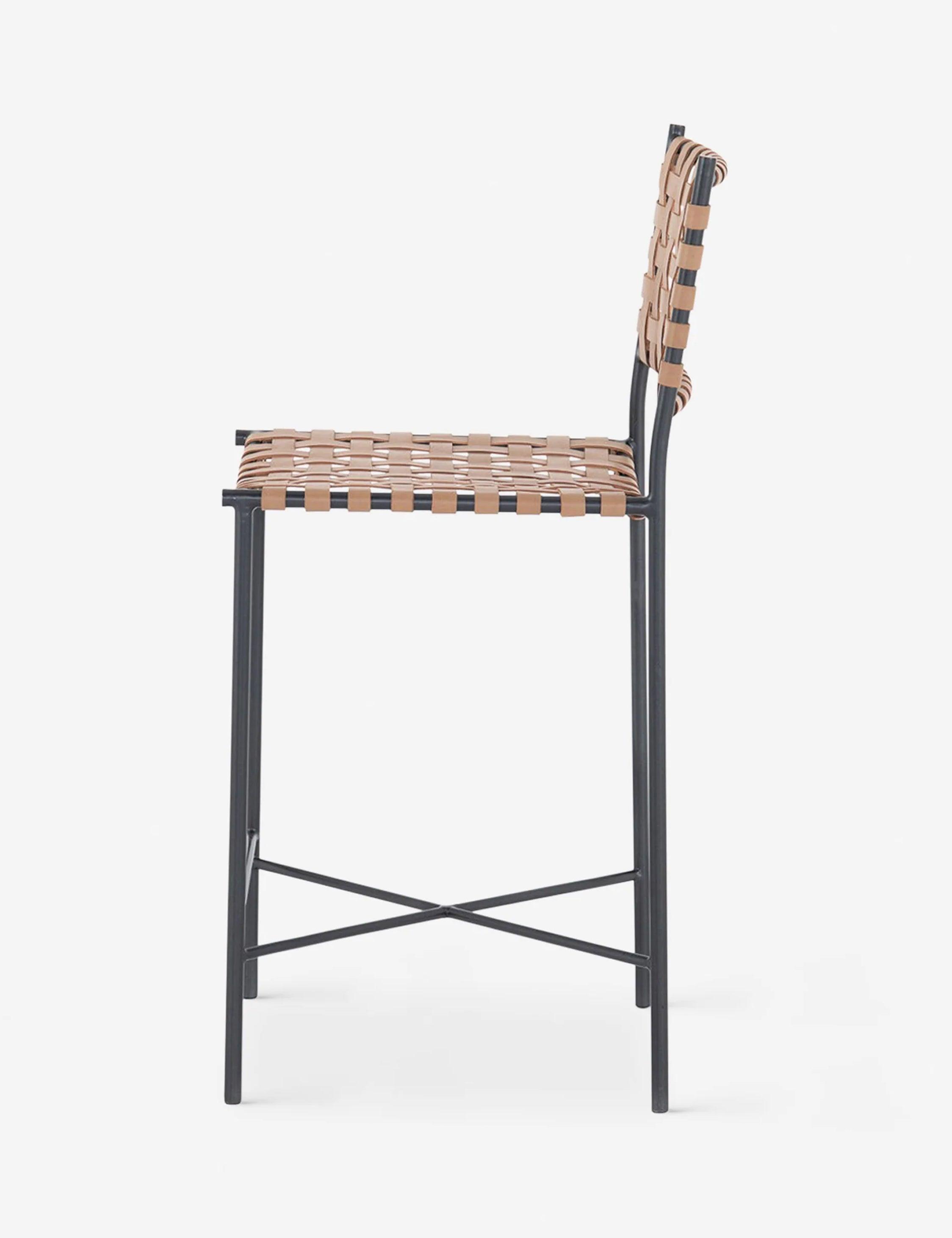 Daniel Leather Bar And Counter Stool - Counter