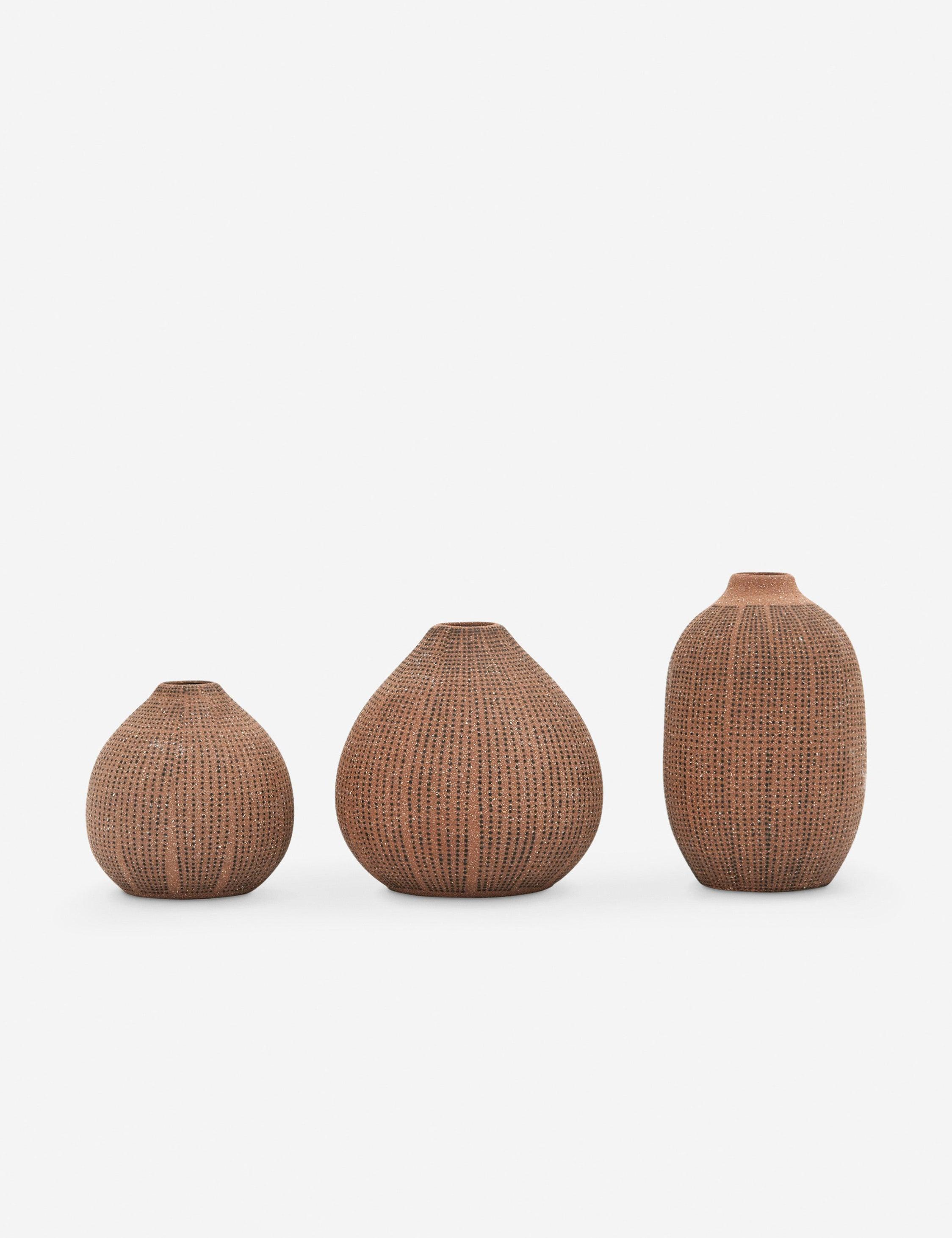 Mercado Vases (Set of 3) - Tan
