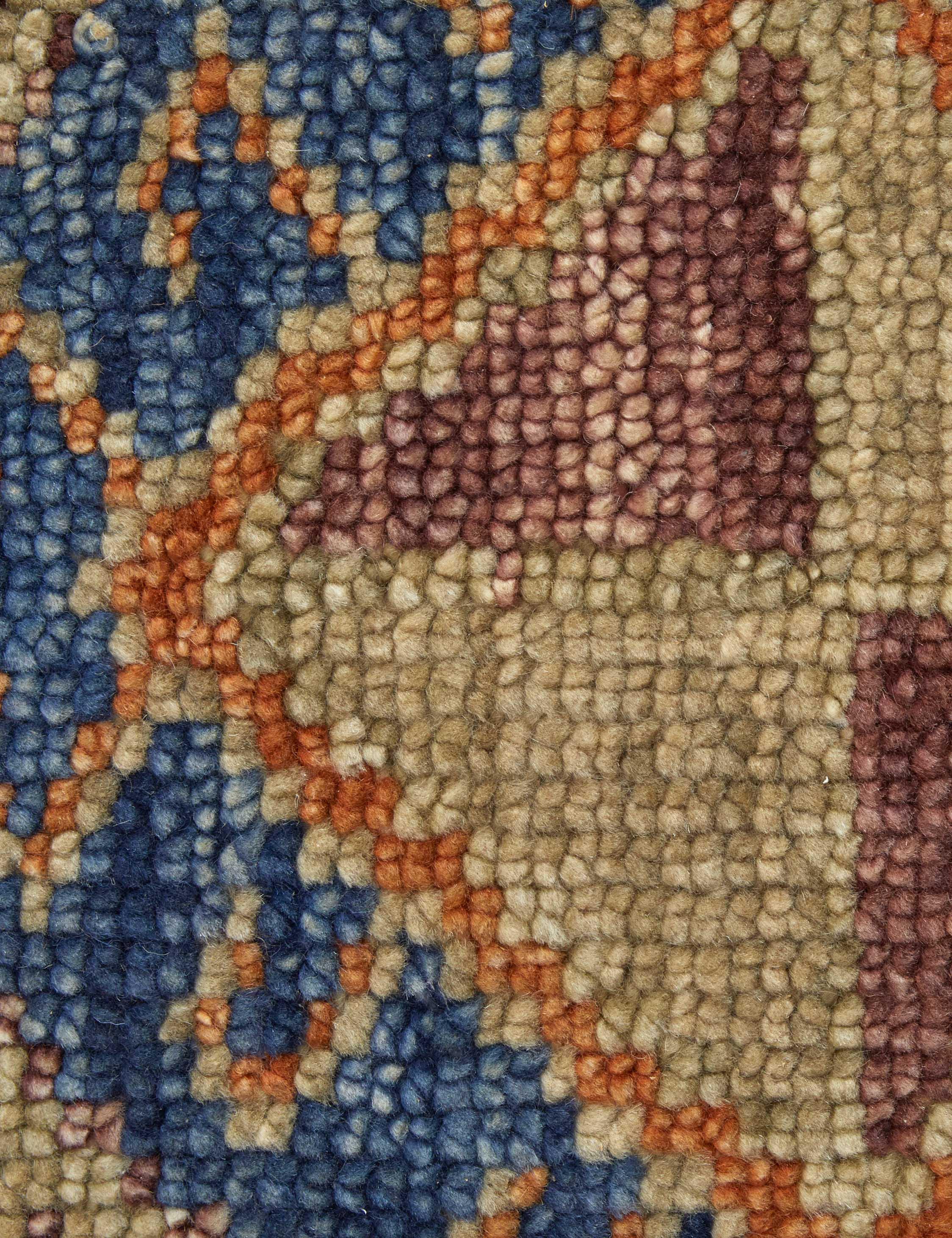 Cornado Hand-Knotted Wool Rug - Red / 9' x 12'