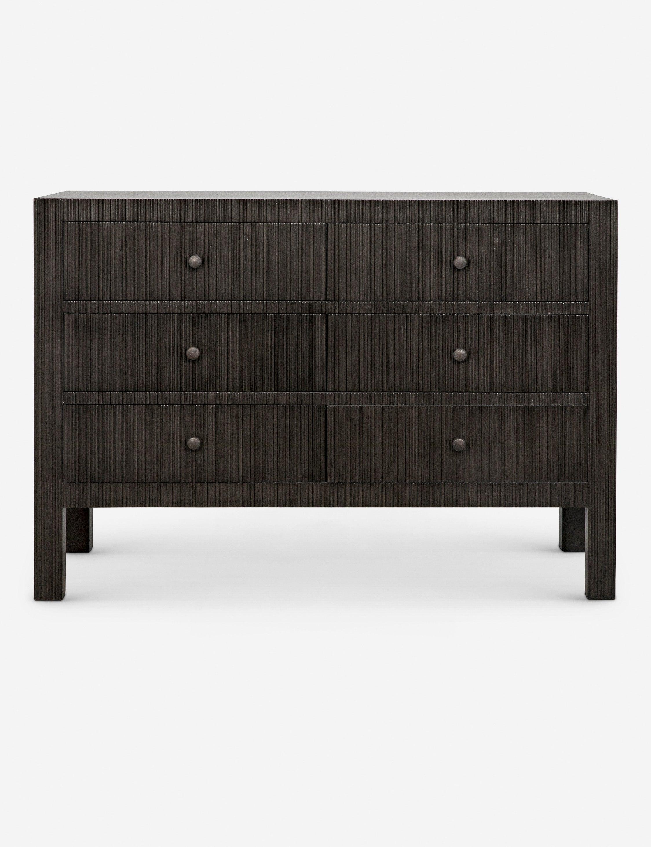 Bellinger 6-Drawer Dresser - Dark Brown