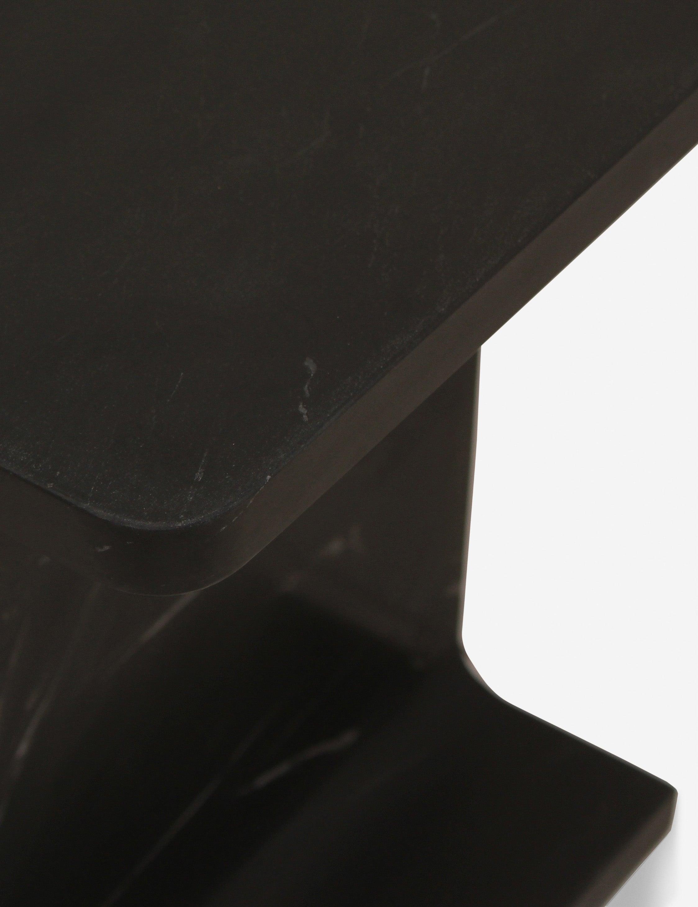 Acadia Side Table - Black Marble