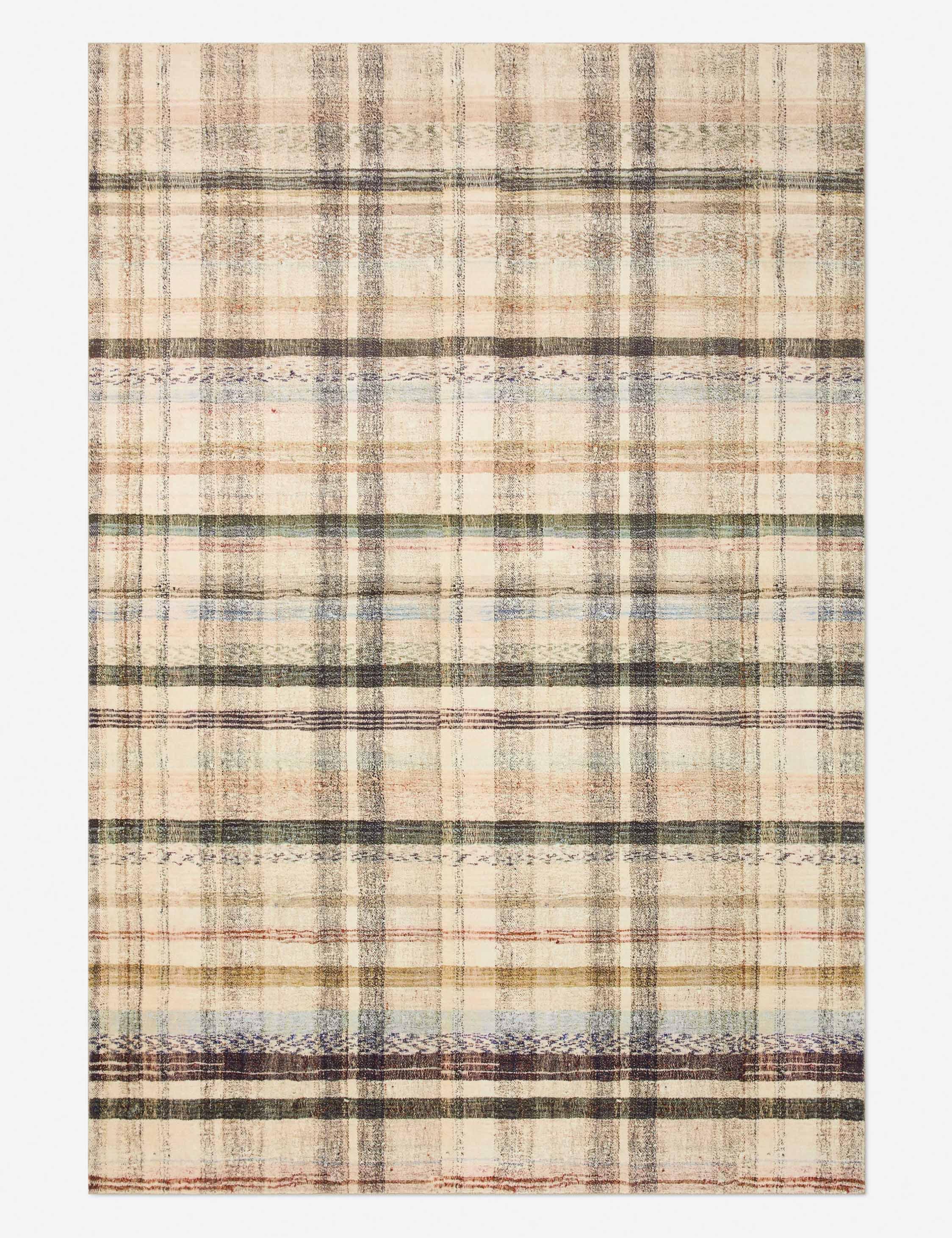 Humphrey Rug by Chris Loves Julia x Loloi - Ivory and Multi / 2'3" x 11'6"