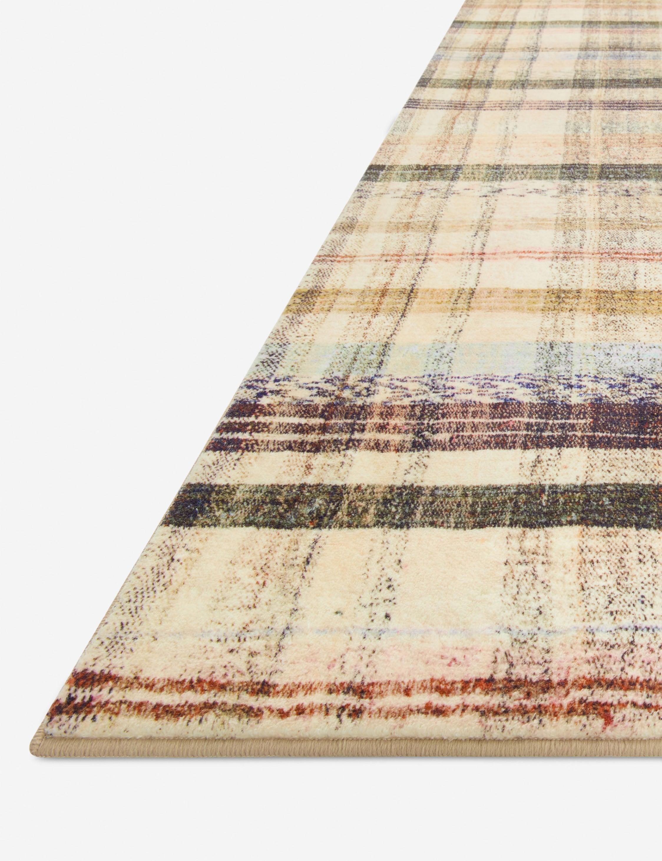 Humphrey Rug by Chris Loves Julia x Loloi - Ivory and Multi / 2'3" x 11'6"