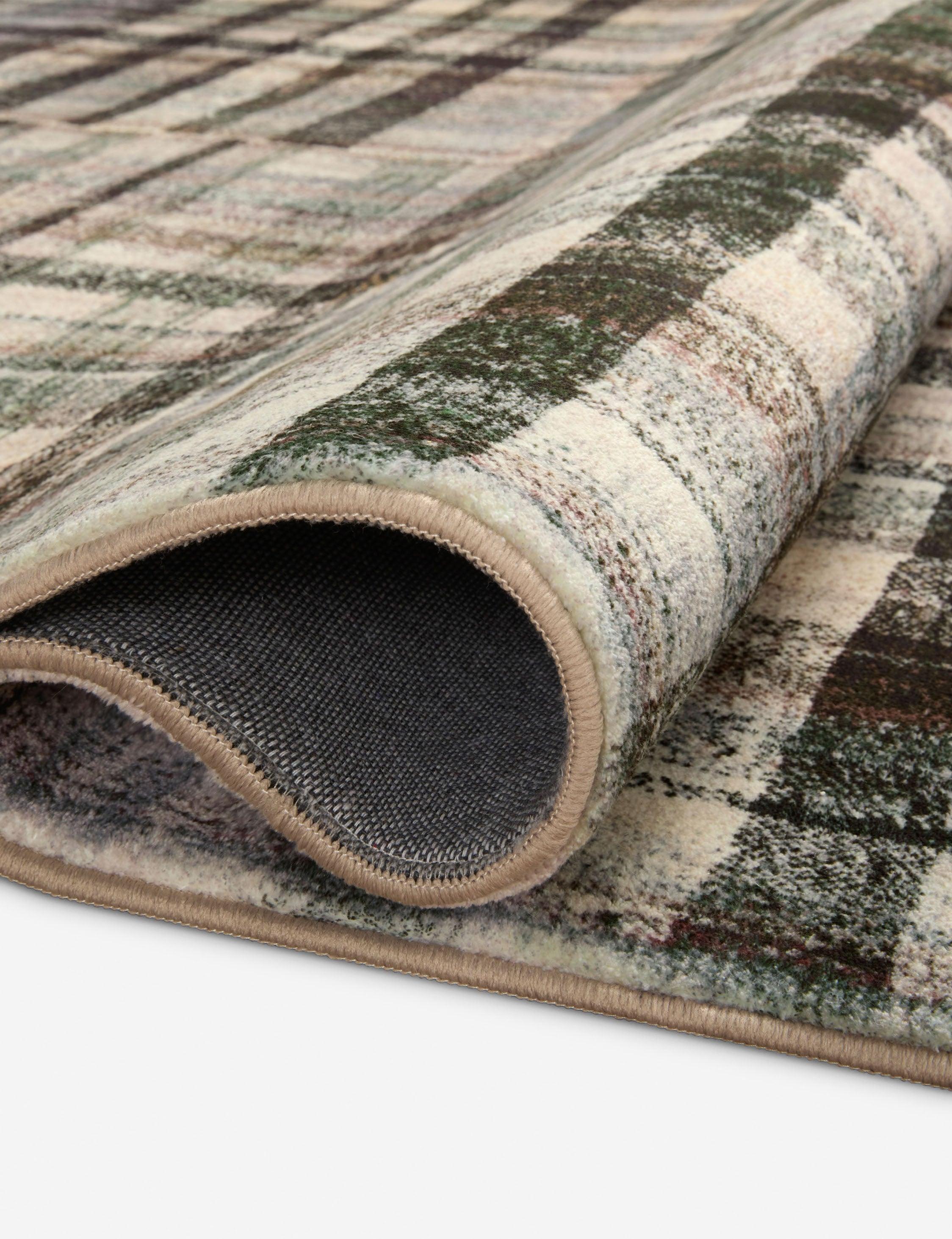 Humphrey Rug by Chris Loves Julia x Loloi - Forest and Multi / 5' x 7'