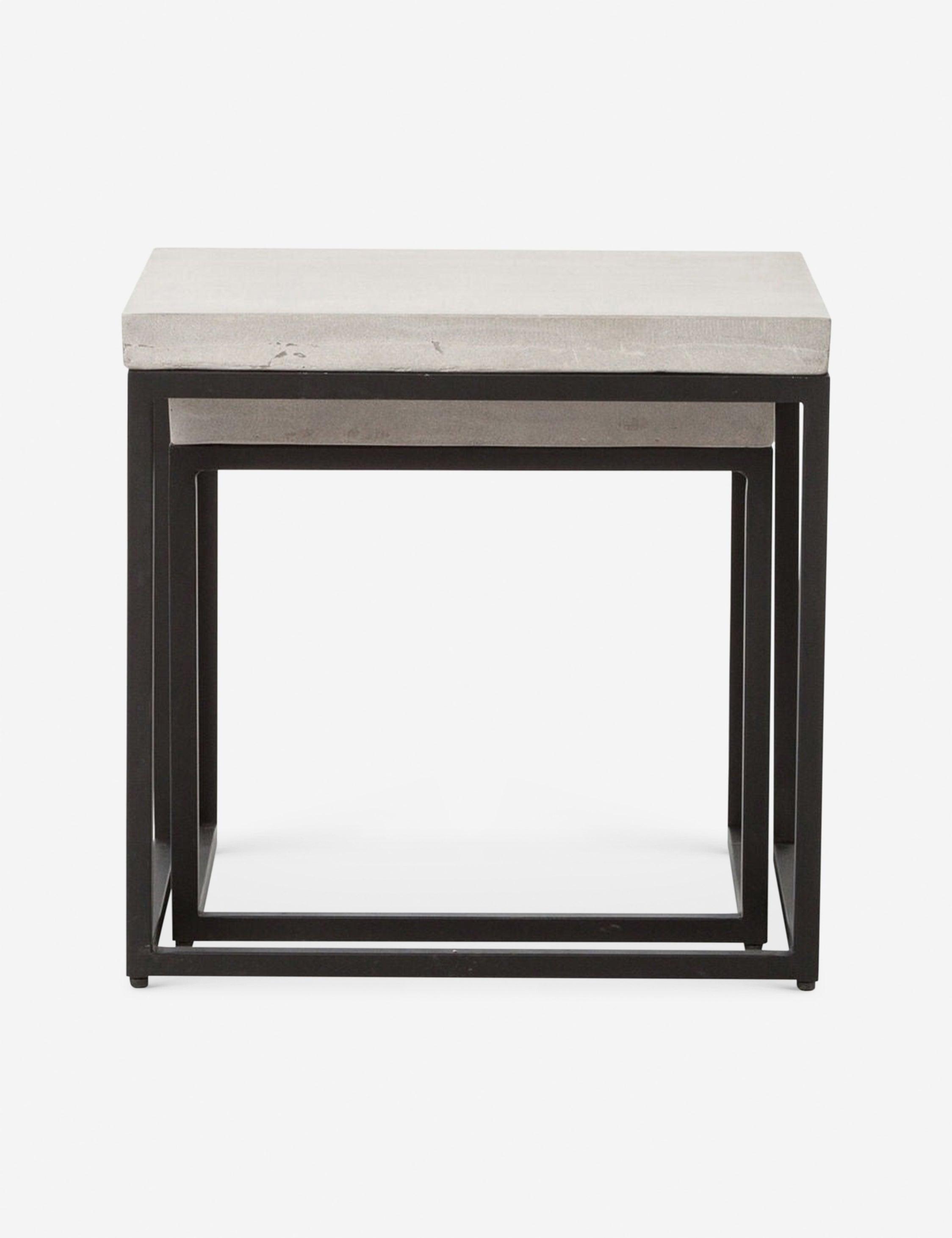 Kallia Indoor / Outdoor Nesting Side Tables (Set of 2)