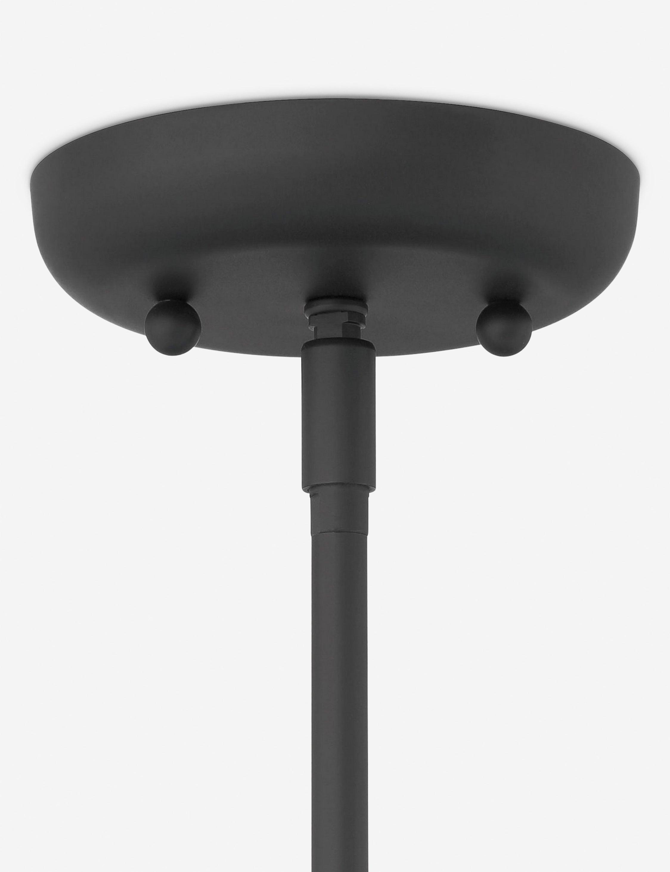 Shah Pendant Light - Black / 18" Dia