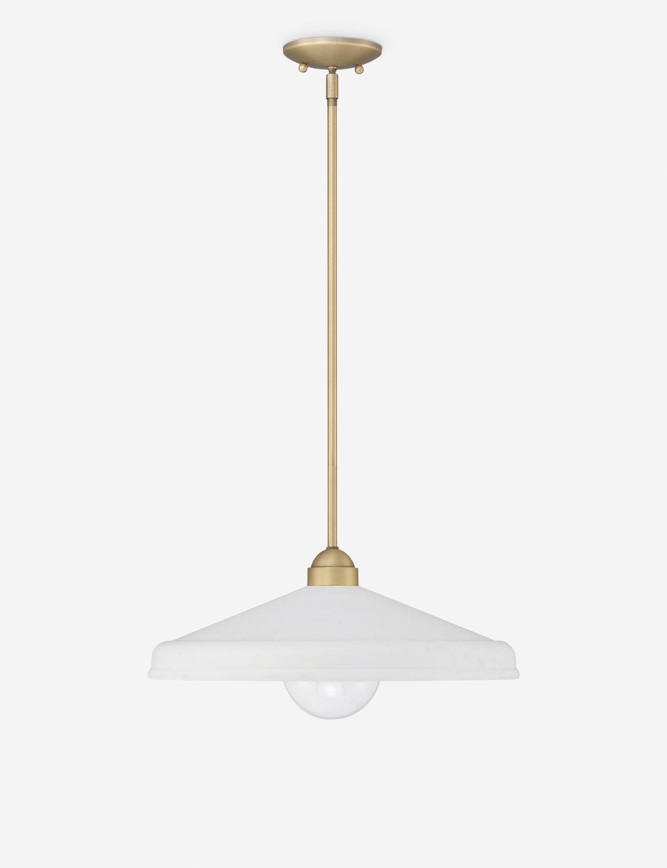 Parish Pendant Light - White / 18" Dia