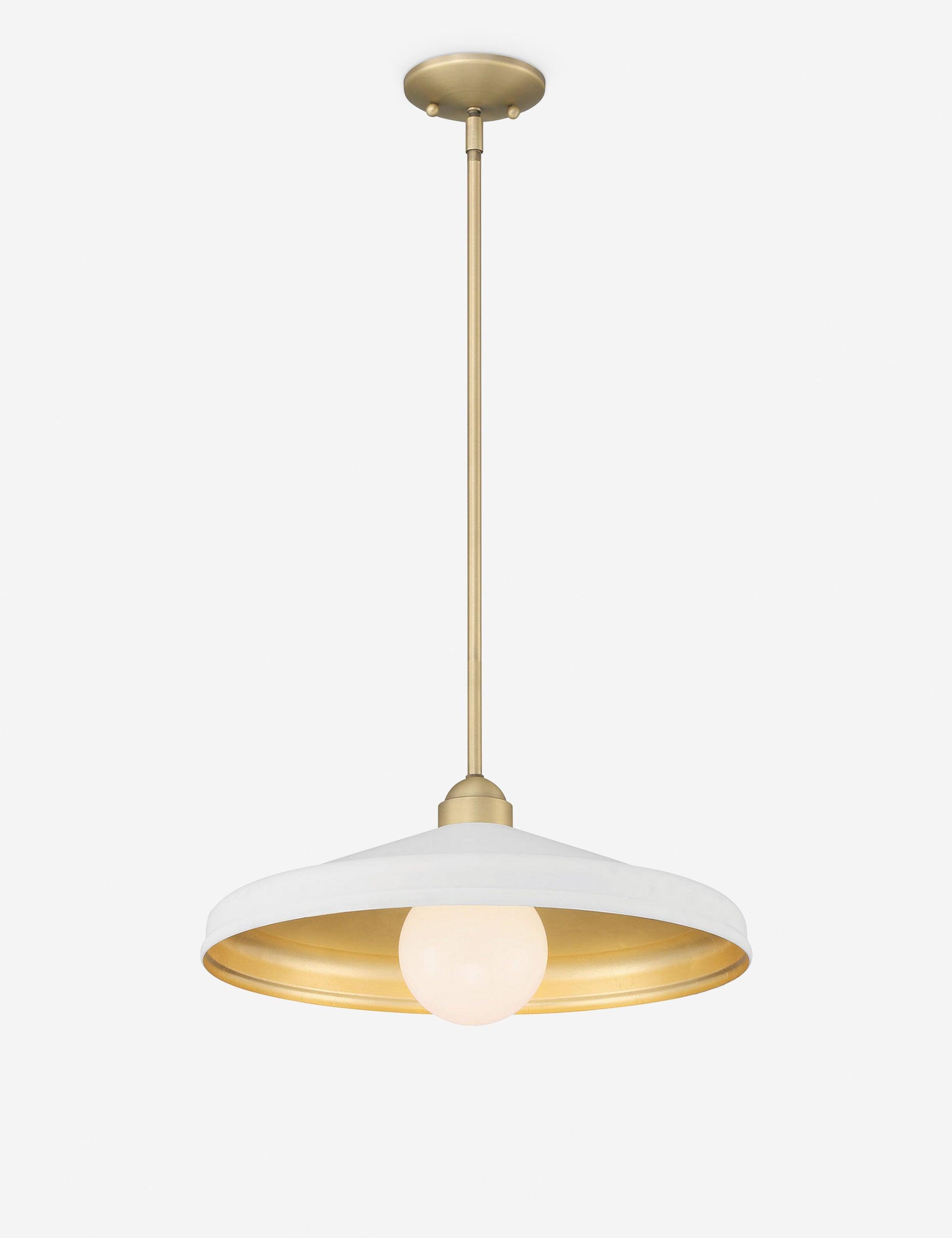 Parish Pendant Light - White / 18" Dia